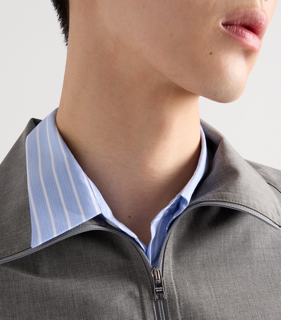 Prada Mens Cotton Stripe Shirt Image 3