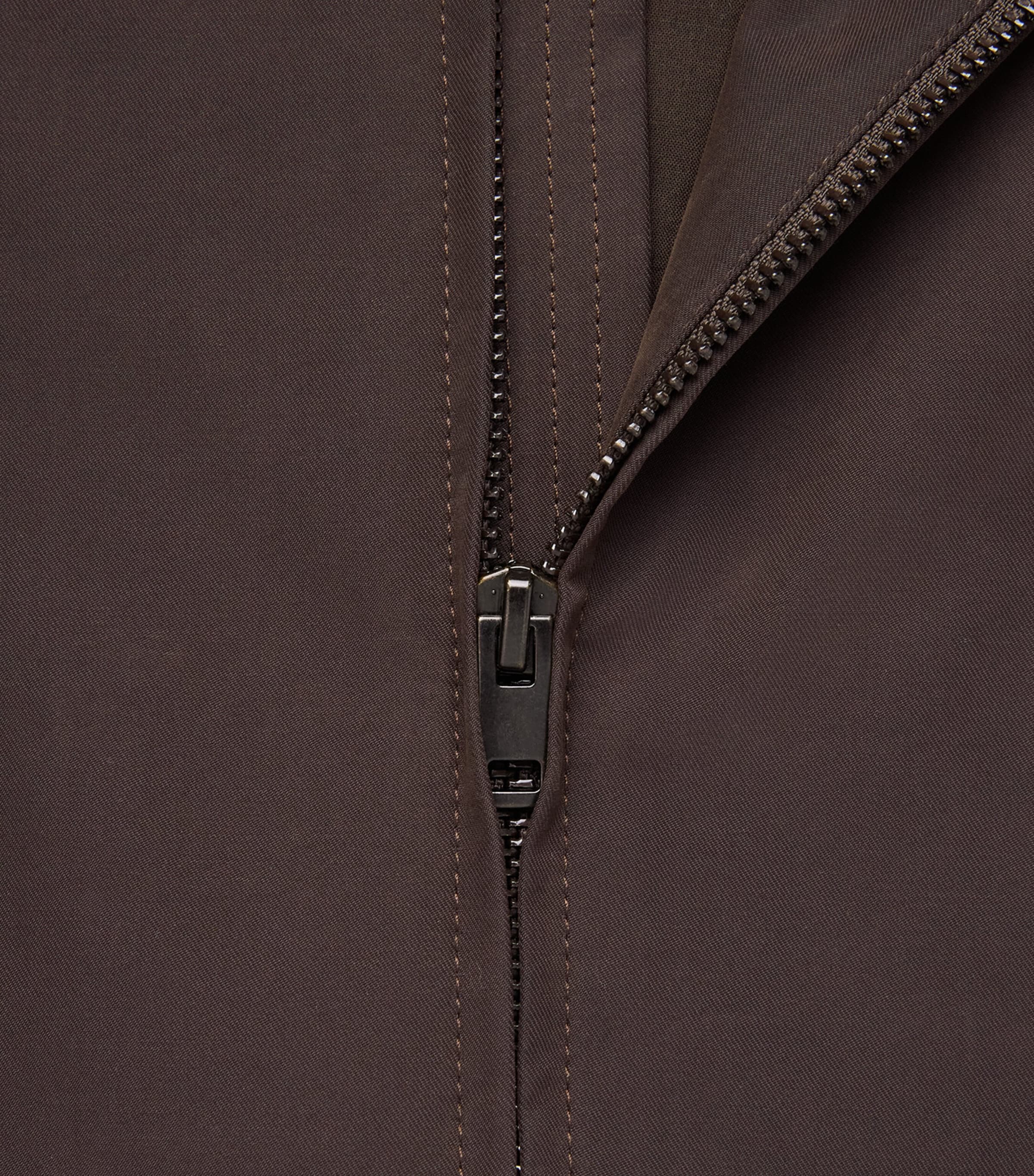 Vince Mens Band-Collar Jacket Arabica Image 6