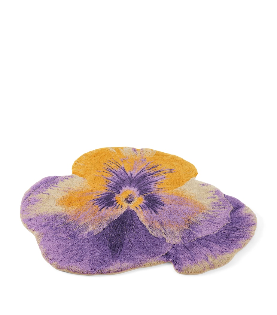 Abyss & Habidecor Egyptian Cotton Pansy Bath Rug (90cm x 100cm) Curcuma Image 2