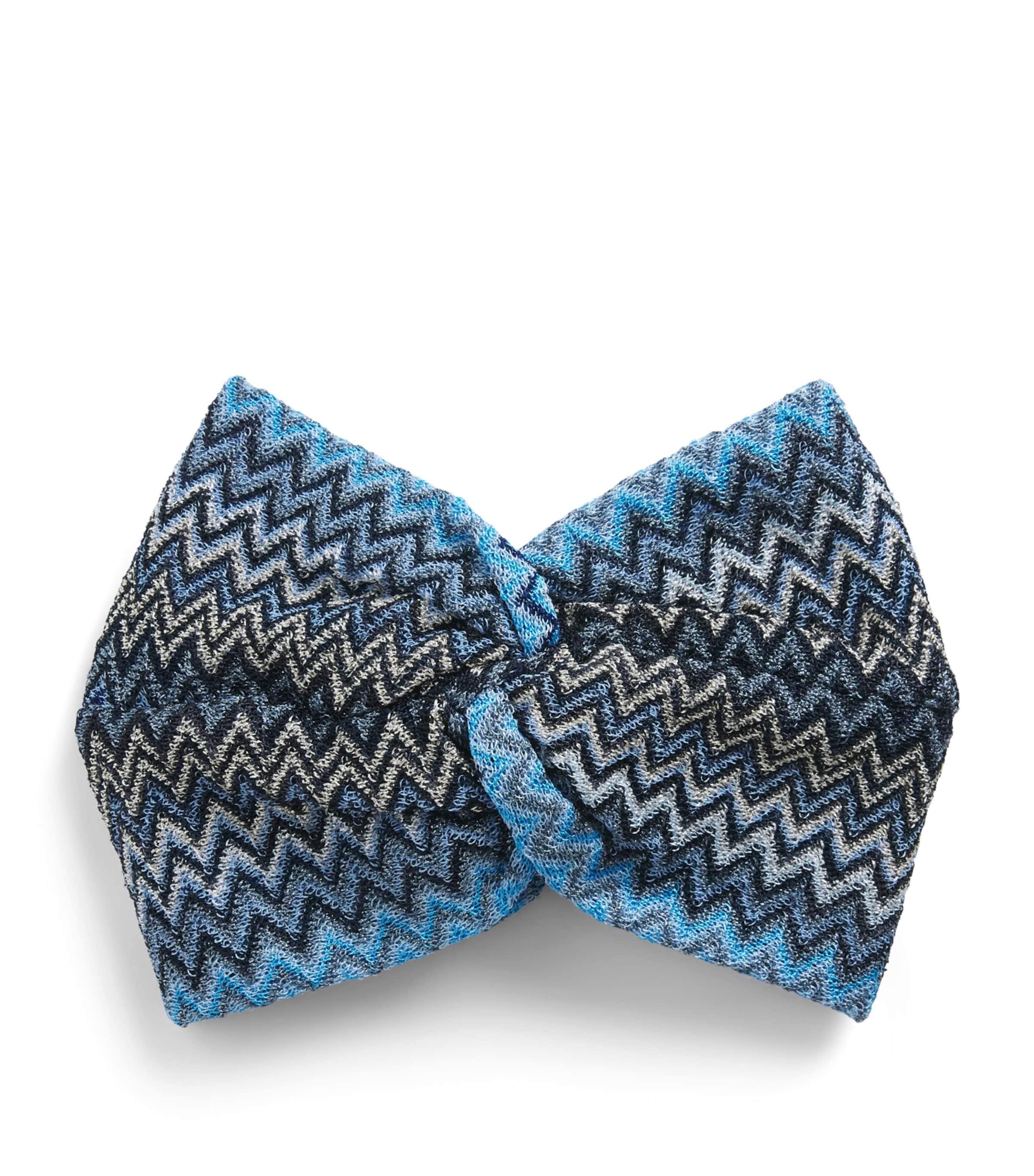 Missoni Knot-Front Zigzag Headband Image 1