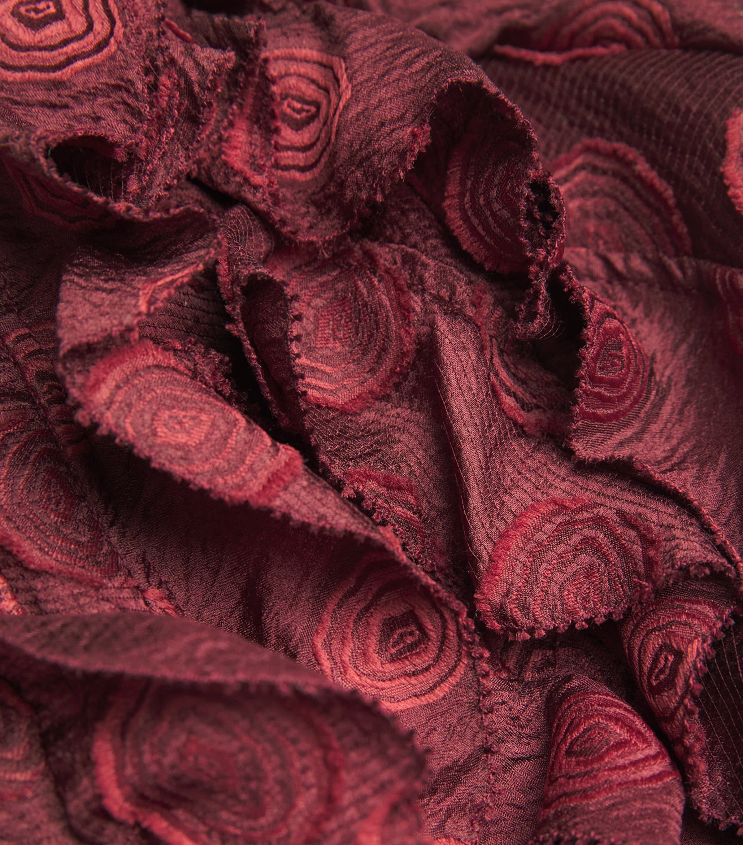 Puff-Sleeve Opal Blouse CLARET Image 5