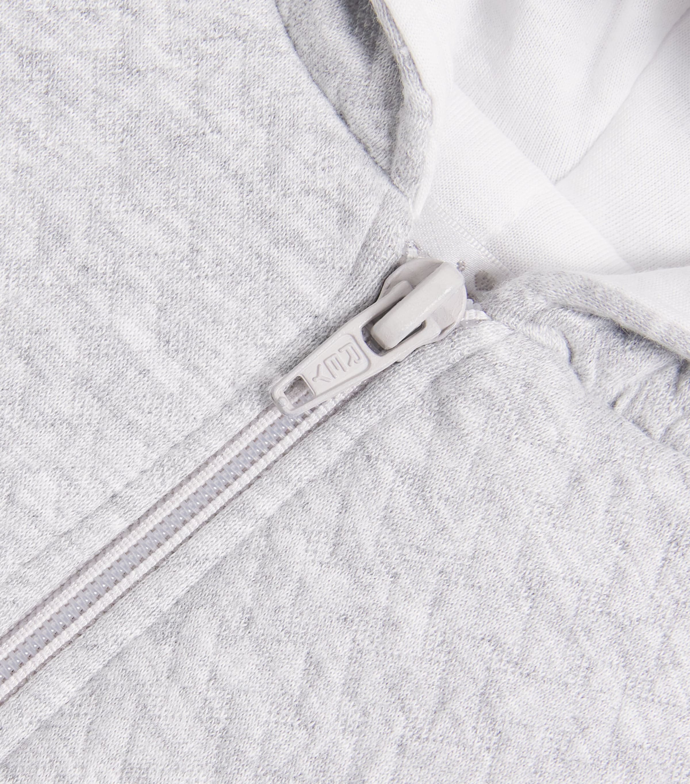 Weave-Jacquard Padded Jacket (3-18 Months) K050LIGHT GREY Image 3