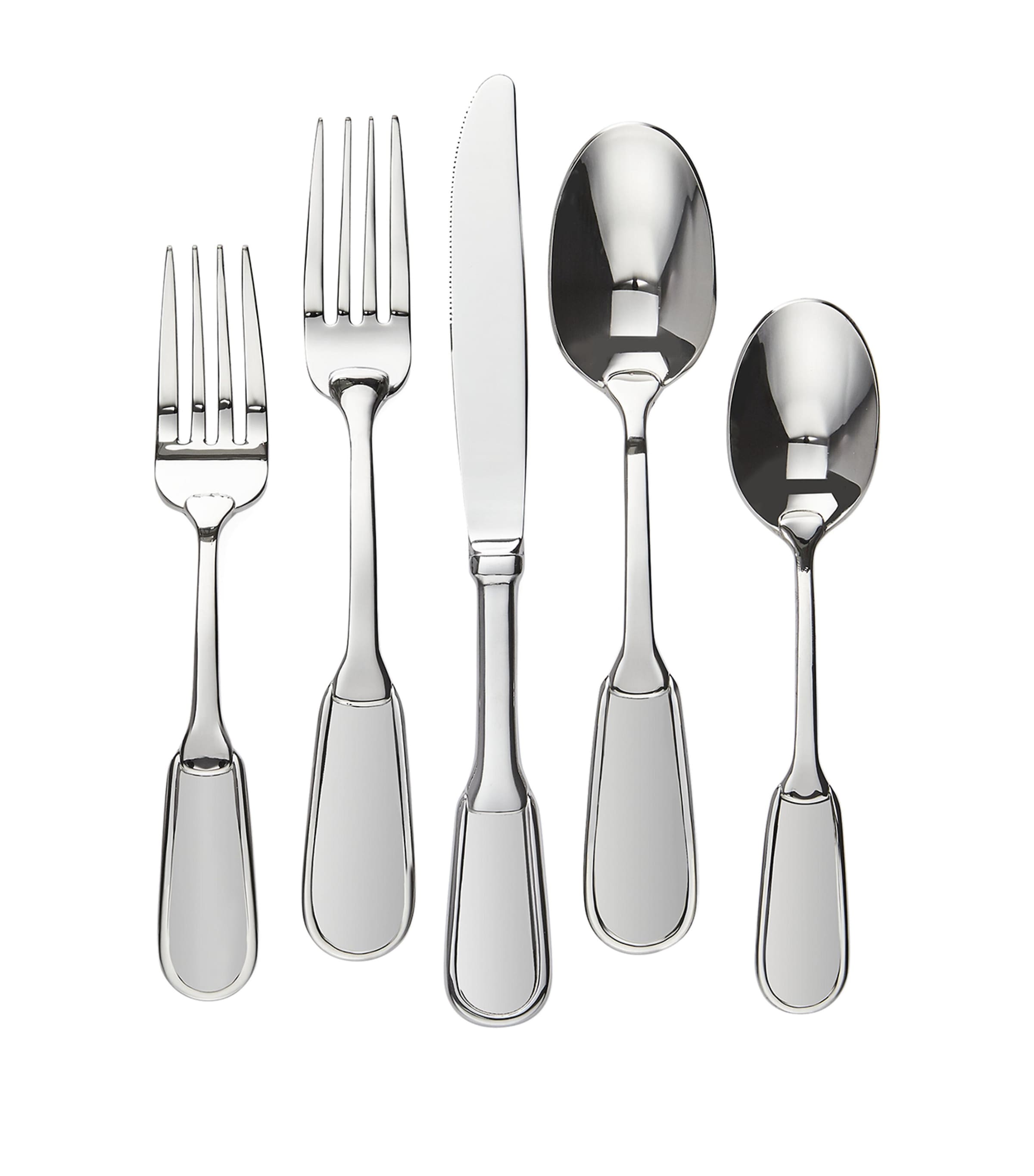Ralph Lauren Home Wentworth Stainless Steel 5-Piece Cutlery Set | Dining | Cutlery | Designers | Ralph Lauren Home | Dining Room
