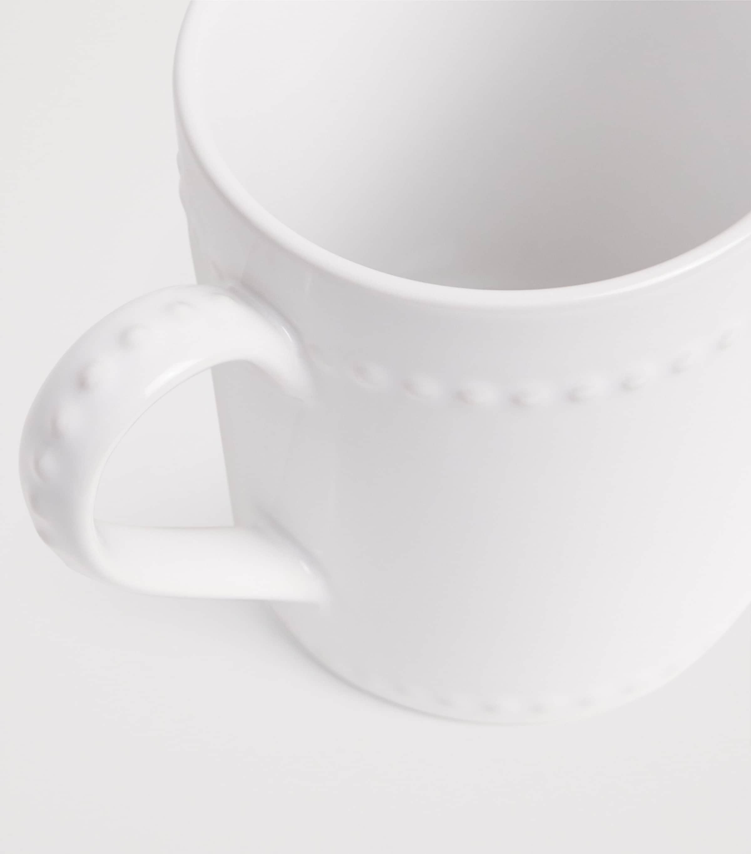 Stoneware Brompton Mug WHITE Image 2