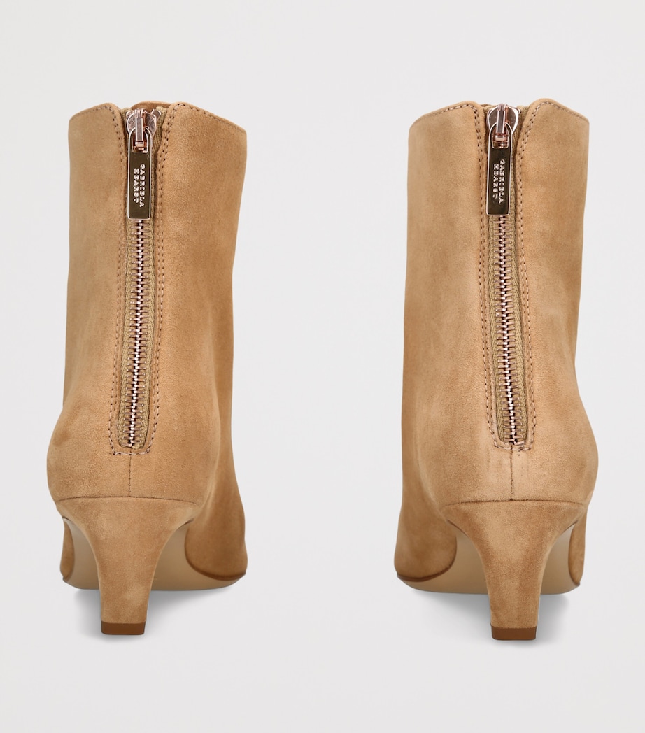 Gabriela Hearst Suede Clayton Boots 50 Camel Image 3