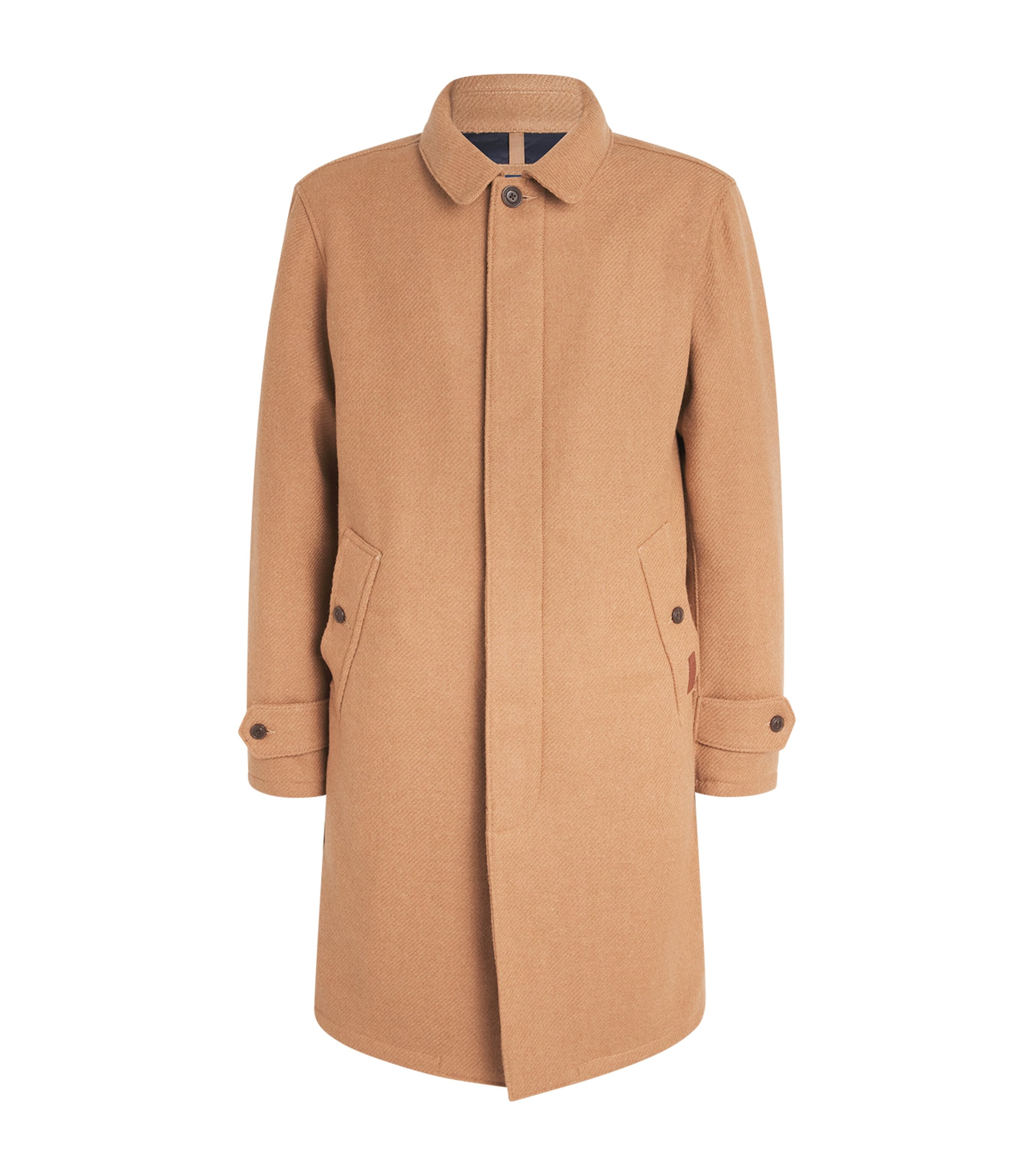 Wool Langdon Overcoat NATURAL Image 1