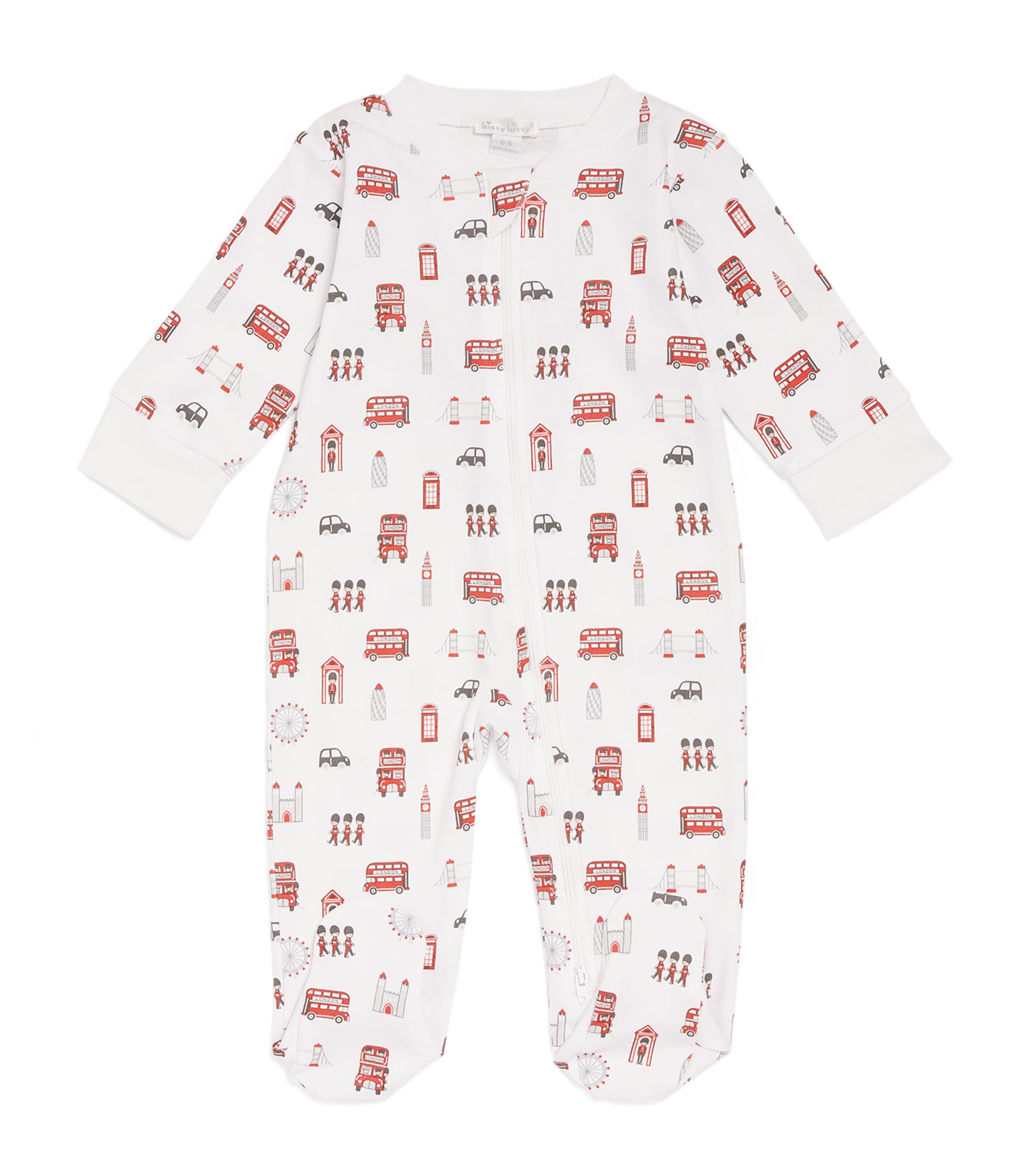 Kissy Kissy Pima Cotton Lively London All-in-one In Multi