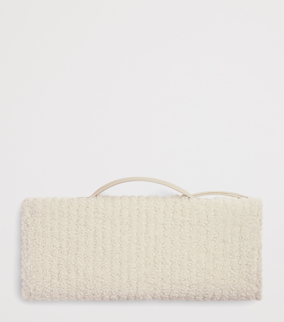 Shearling Andiamo Clutch Bag 9614 Image 5