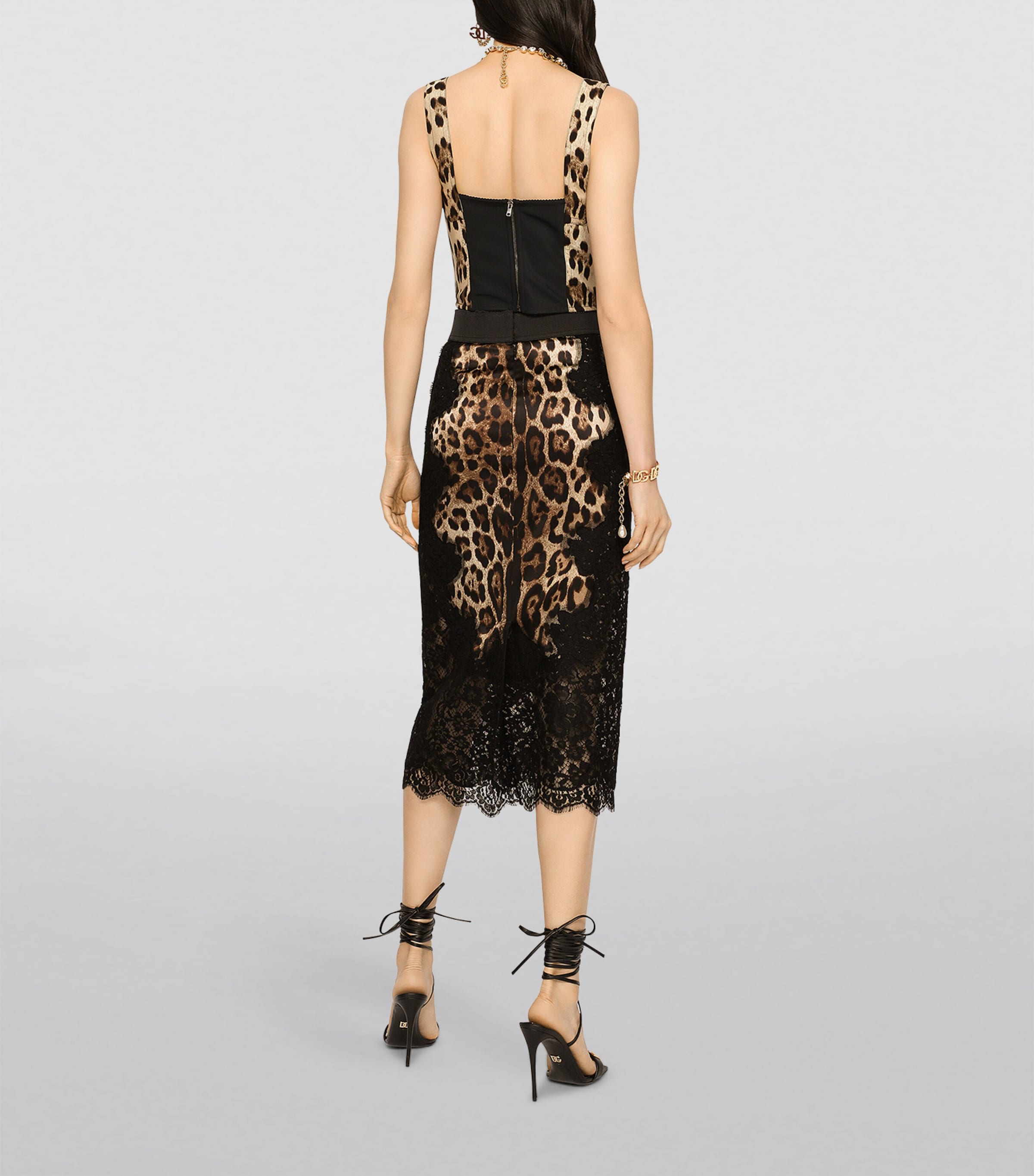 Leopard Print Bustier Top HY13M-LEO NEW Image 6