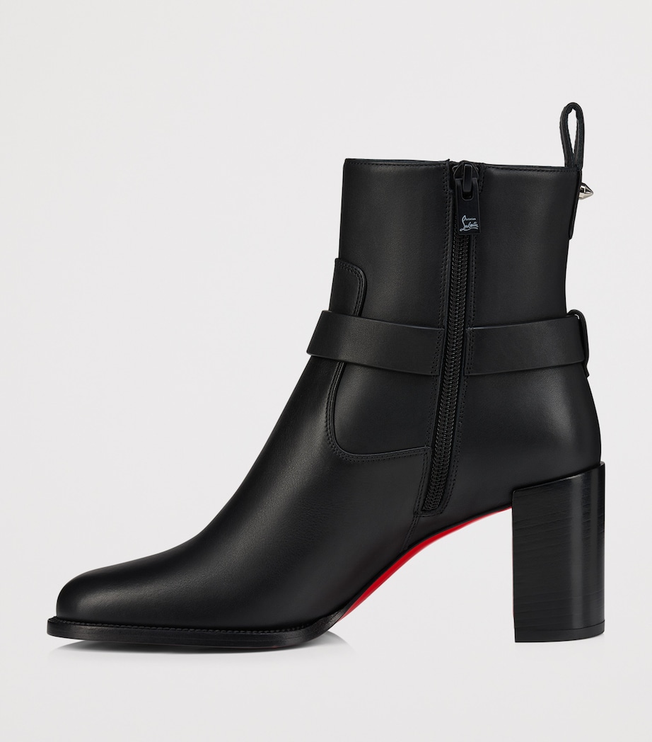 Dianouchette Leather Ankle Boots 70 BK5T Image 3