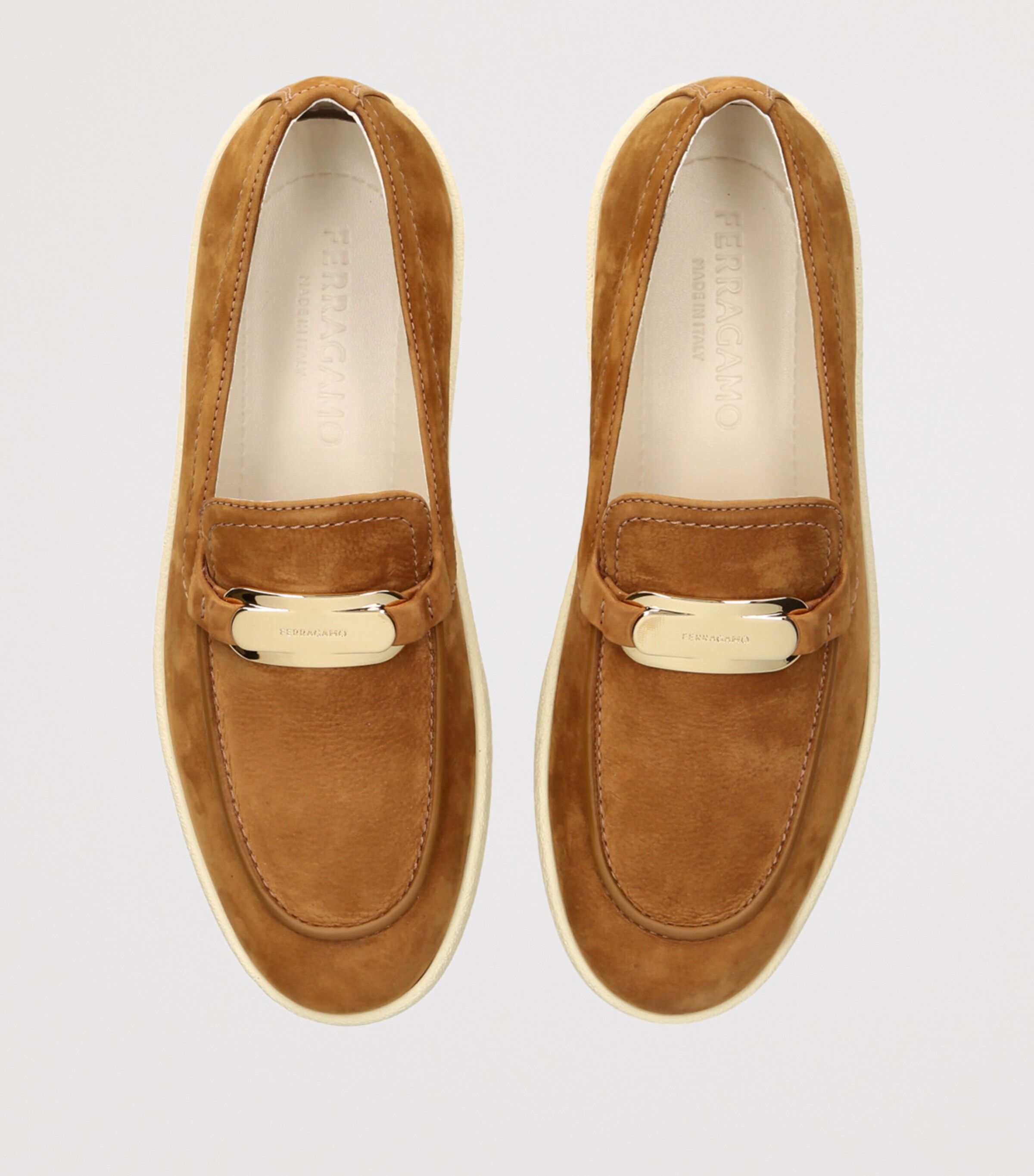 ローファー・オックスフォード SALVATORE FERRAGAMO CRIO SUEDE LOAFERS Salvatore Ferragamo Nubuck Crio Loafers | Harrods US