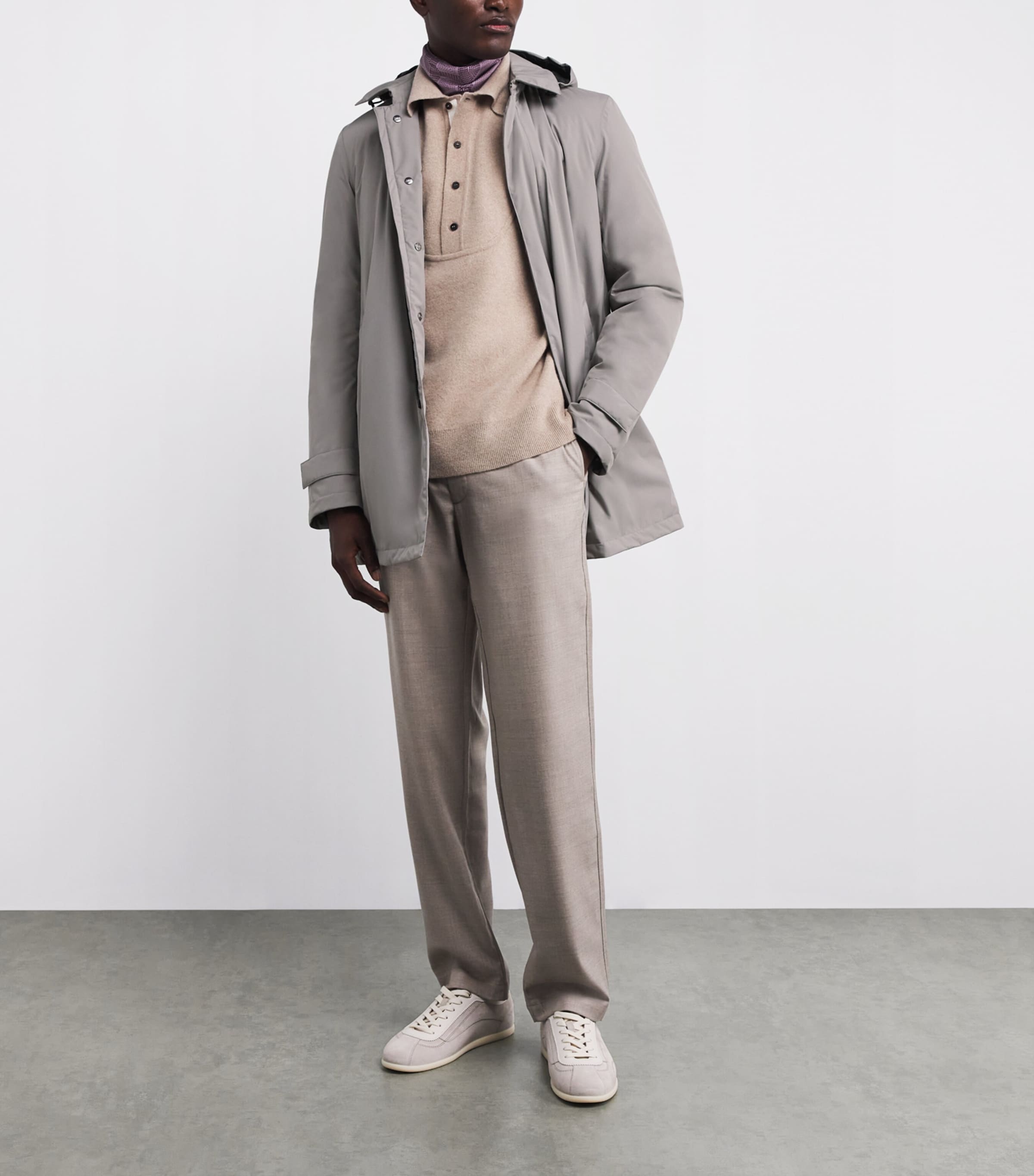 Down Windstopper Parka 9436 GRIGIO Image 2