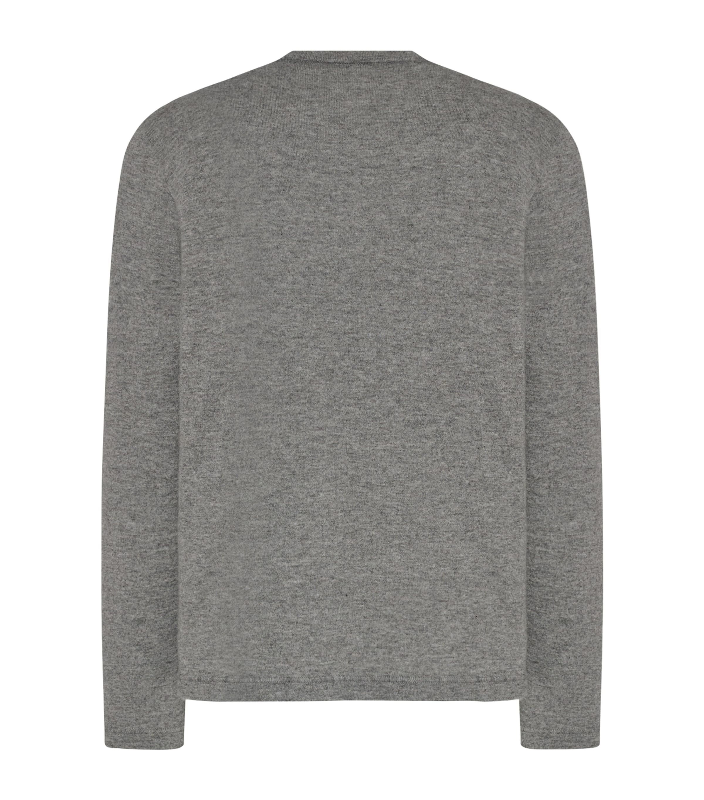 The Row Mens Casas Cashmere Sweater Grey Image 2