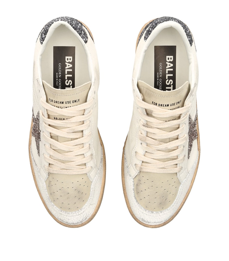Leather Ball Star Sneakers WHITE/COMB Image 4