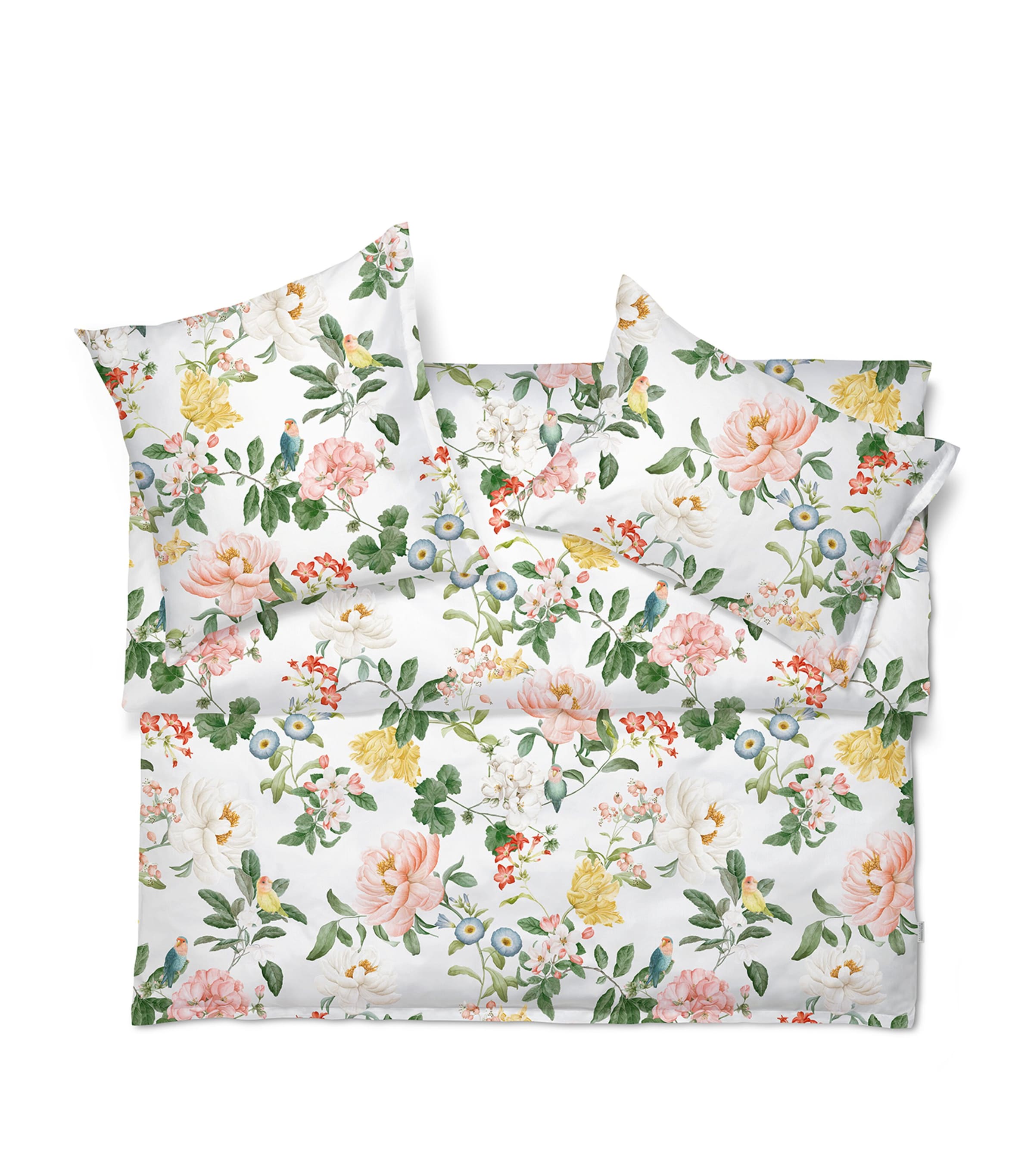 Schlossberg Floral Artemis-Noblesse Flat Sheet Blanc Image 3