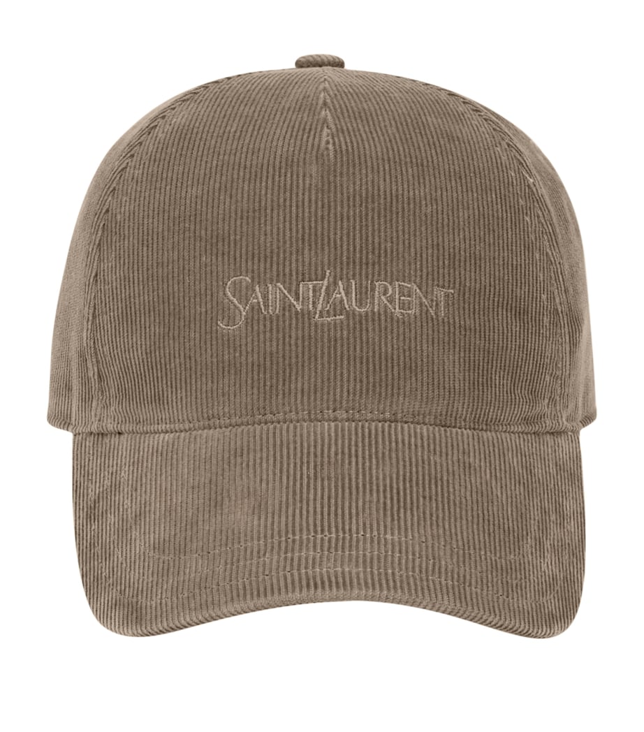 Corduroy Logo Baseball Cap 2980 Image 1