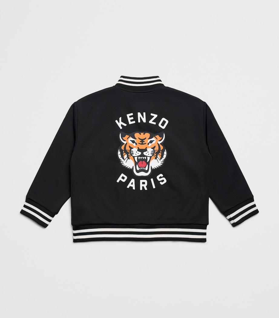 Kenzo Kids Bomber Jacket (2-14 Years) Black Image 2