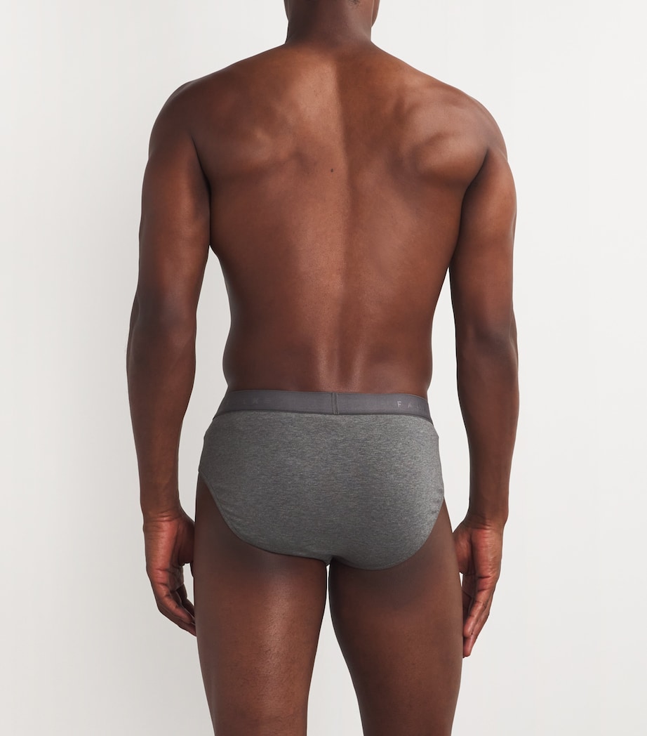 Daily Comfort Briefs (Pack of 2) 3278/DRK GRY-HEATHER Image 3