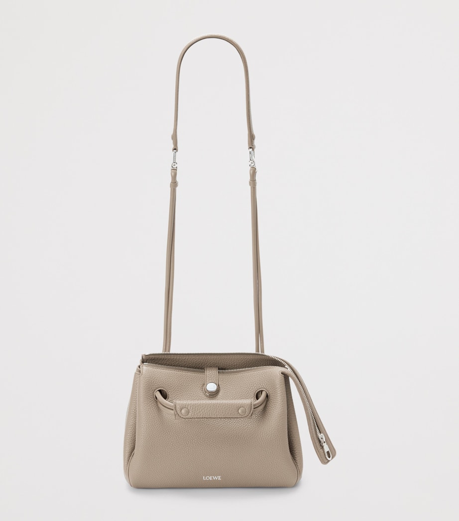 LOEWE Small Grained Leather Madrid Shoulder Bag Clay Image 7