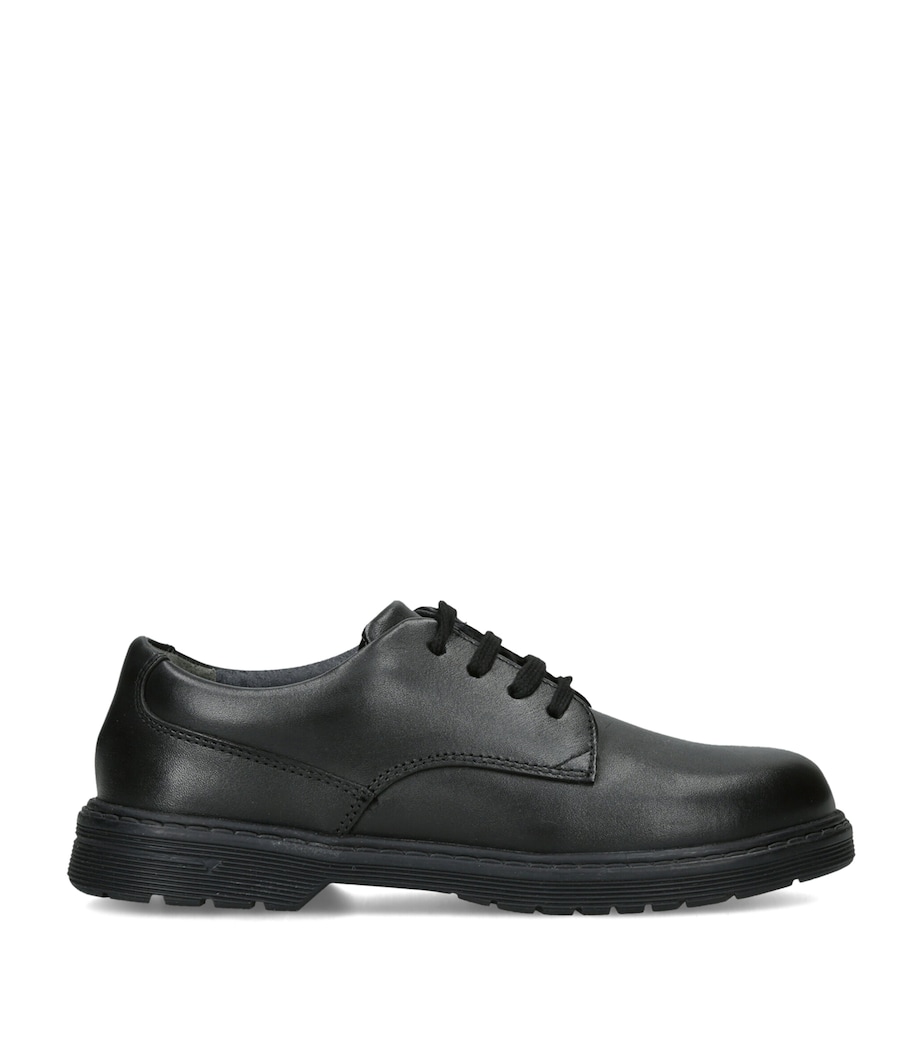 Start-Rite Leather Glitch School Shoes Black Image 1
