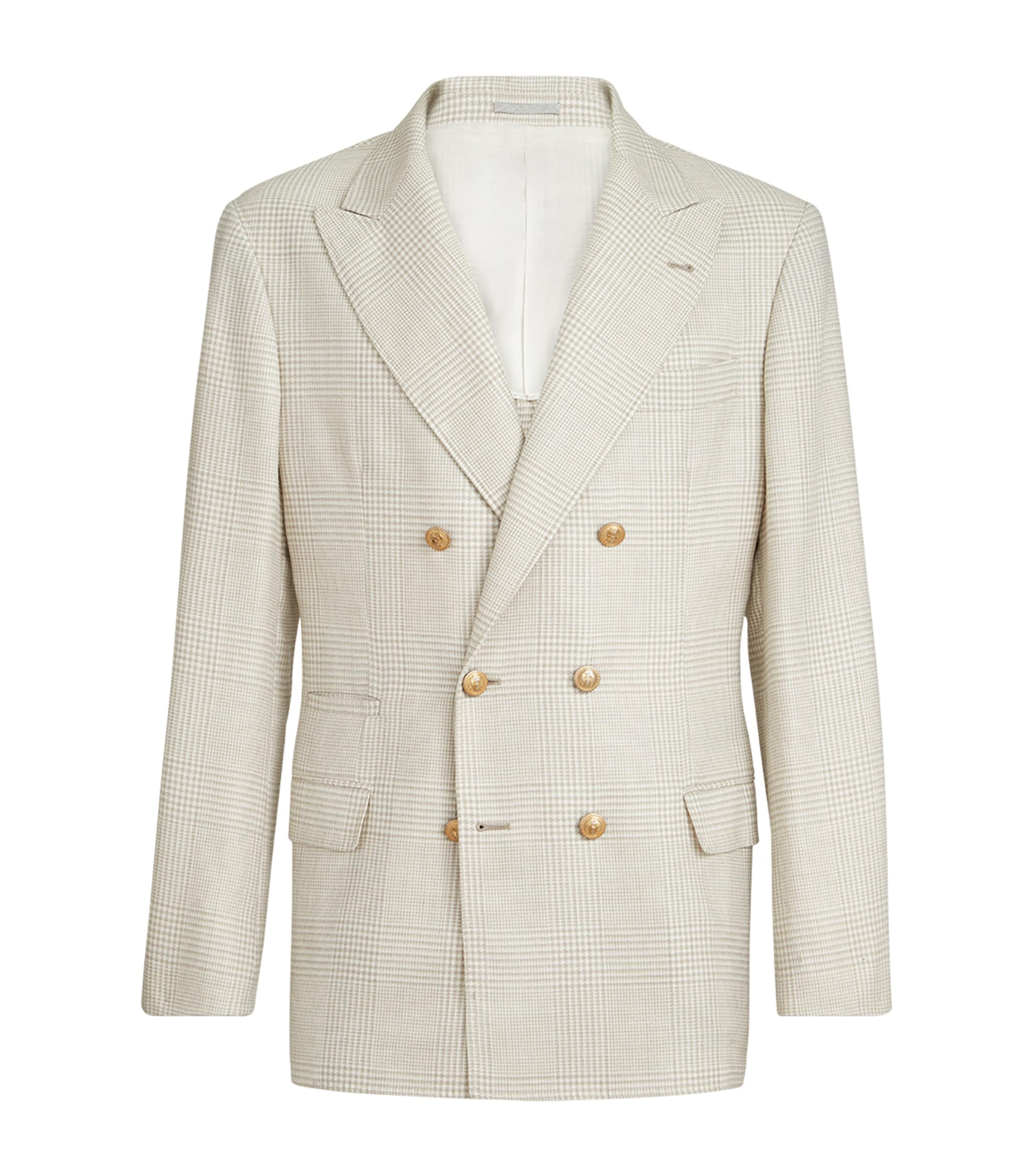 Brunello Cucinelli Wool-Silk-Linen Blazer