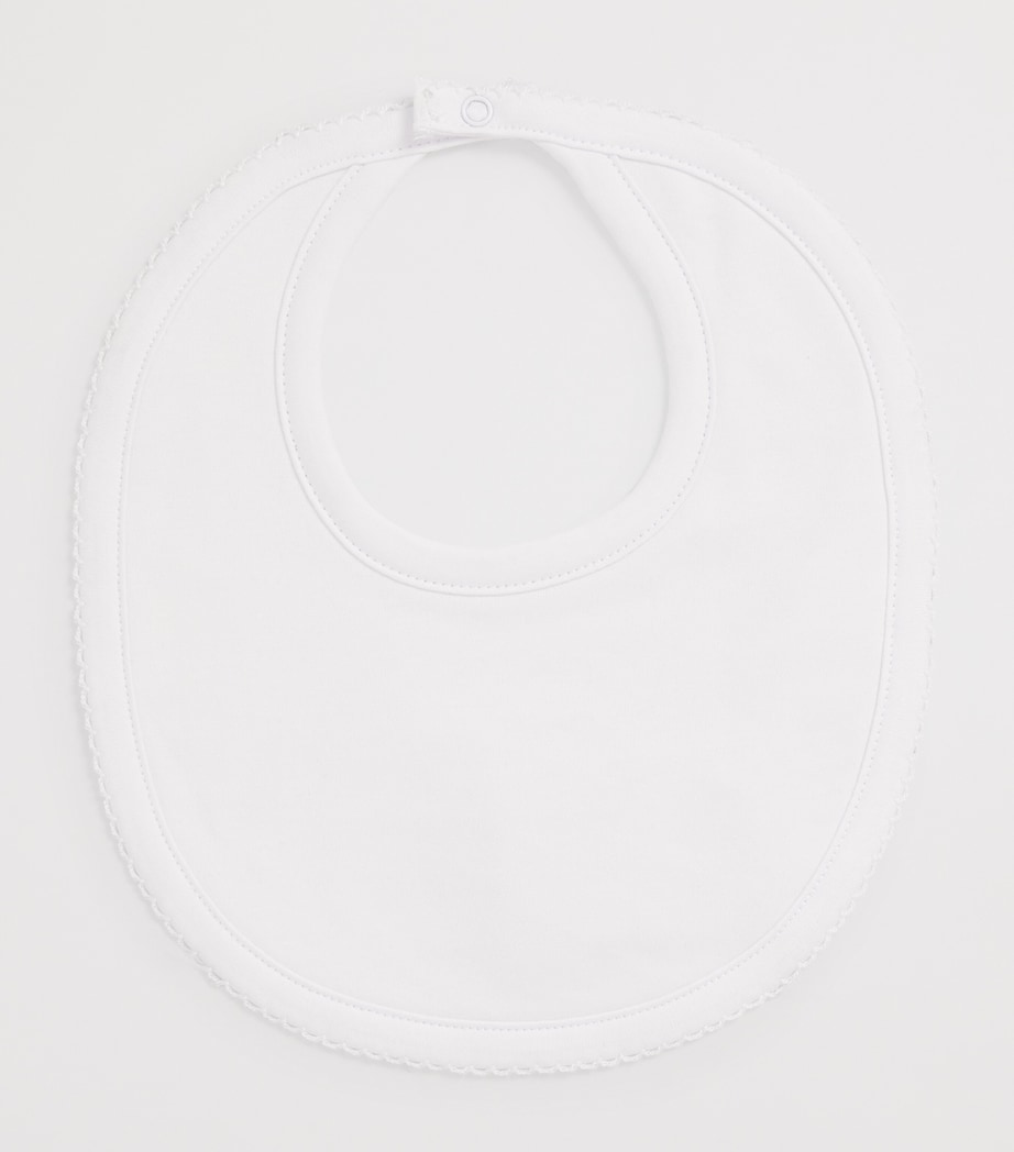 Pima Cotton Bib K185 WHT/WHITE Image 1