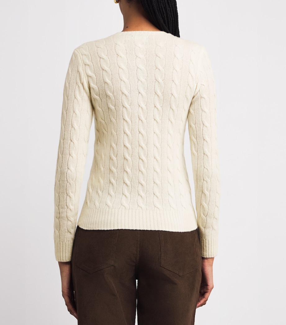 Wool-Cashmere Julianna Sweater AUTHENTIC CREAM Image 5