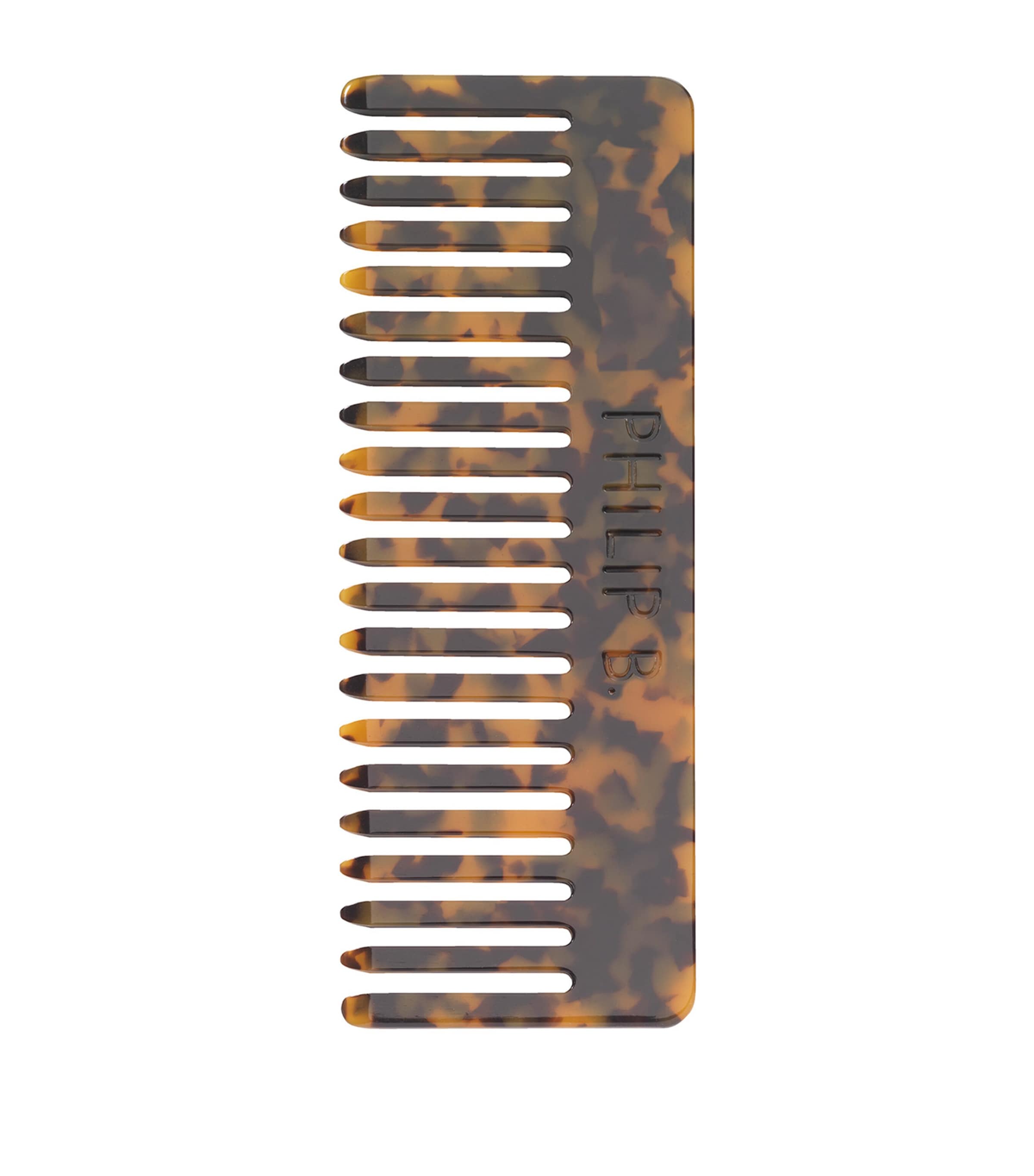 Shop Philip B Tortoiseshell Detangling Comb