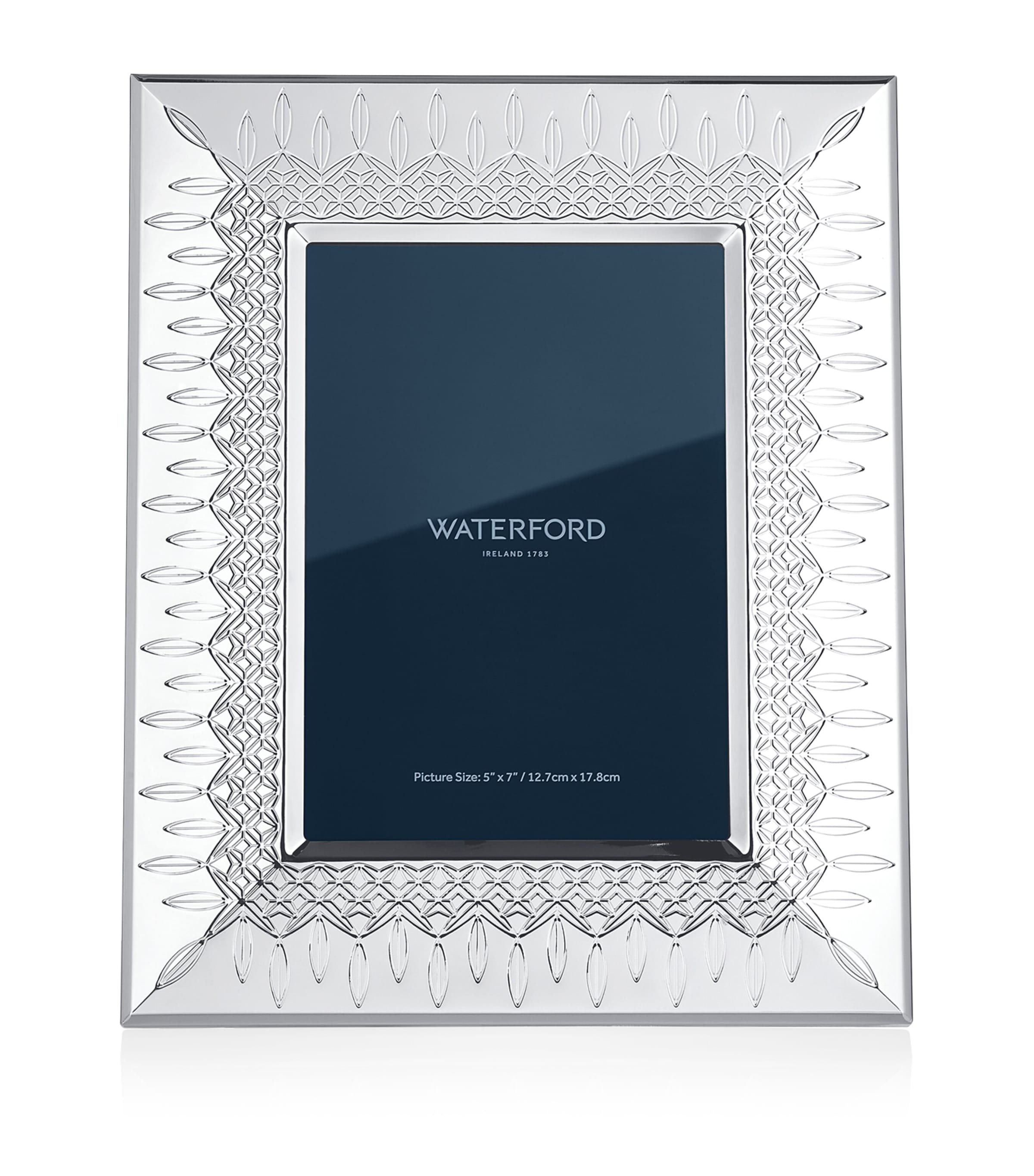 Waterford Silver-Plated Lismore Photo Frame (5" x 7") Silver Image 1