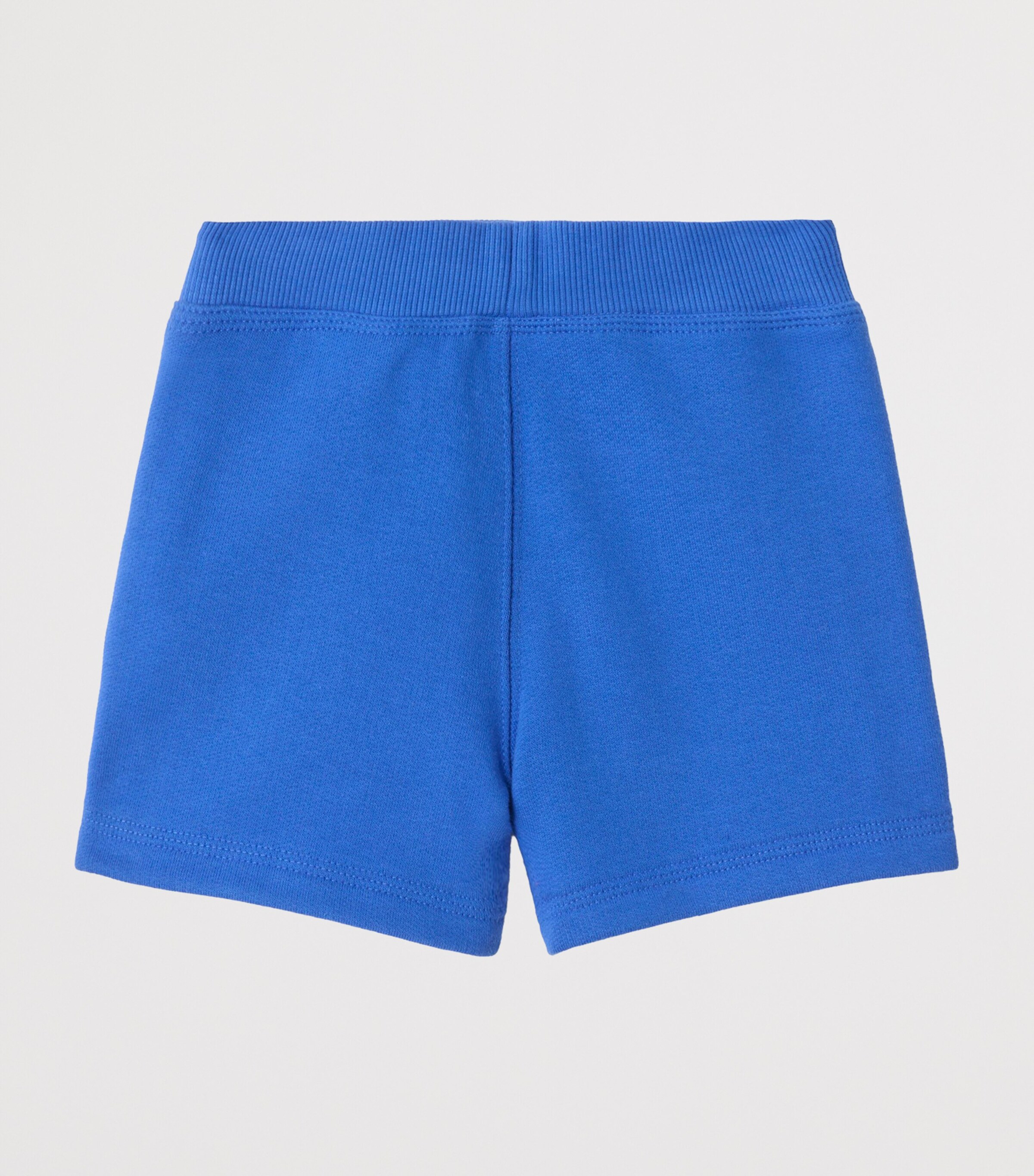 Burberry Kids Cotton Check-Trim Shorts (6-36 Months) Hyacinth Blue Image 2