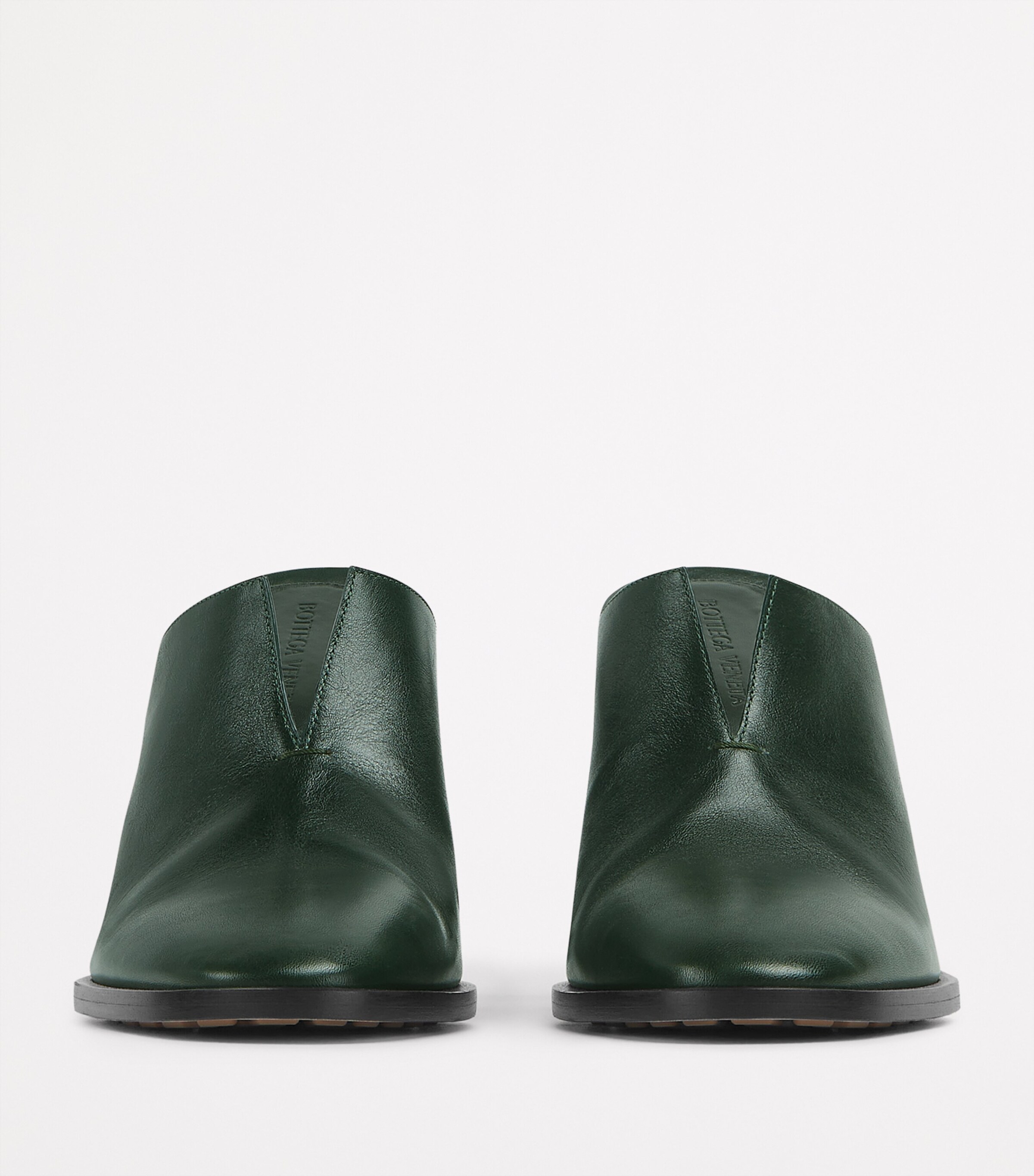 Bottega Veneta Leather Cha-Cha Heeled Mules 100 Image 3