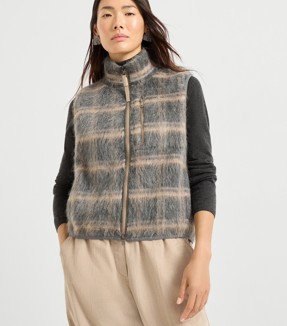 Wool-Blend Jacquard Gilet CND54 Image 2