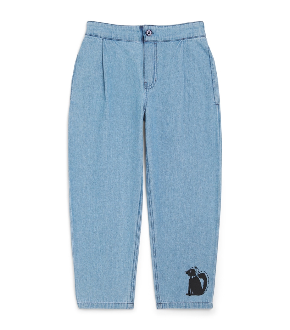 Mini Rodini Skunk Jeans (3-11 Years) Blue Image 1