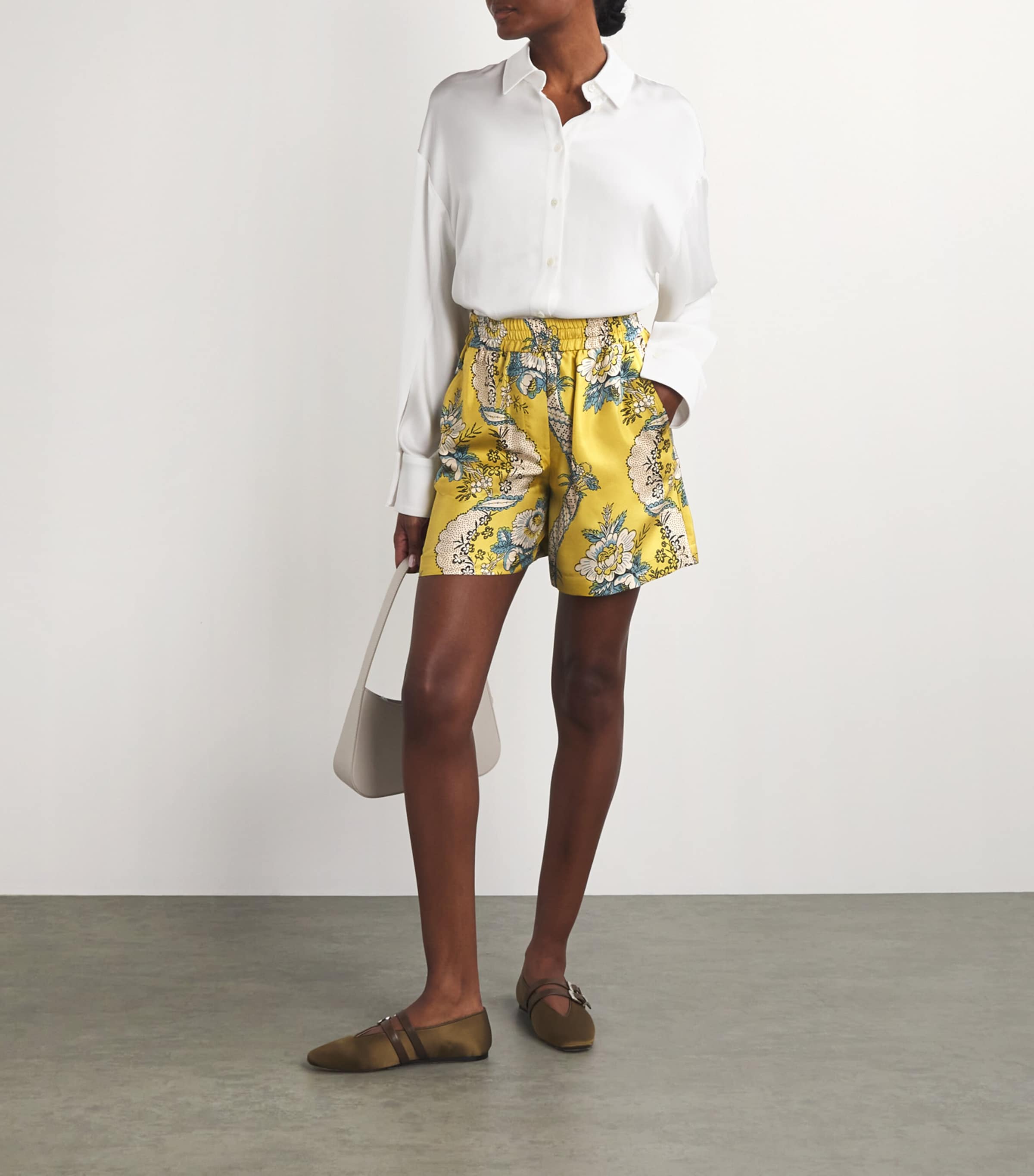 【送料&関税込】Weekend Max Mara Floral Printed Cropped Trou 送料&関税込】Weekend Max Mara Floral Printed Cropped Trou