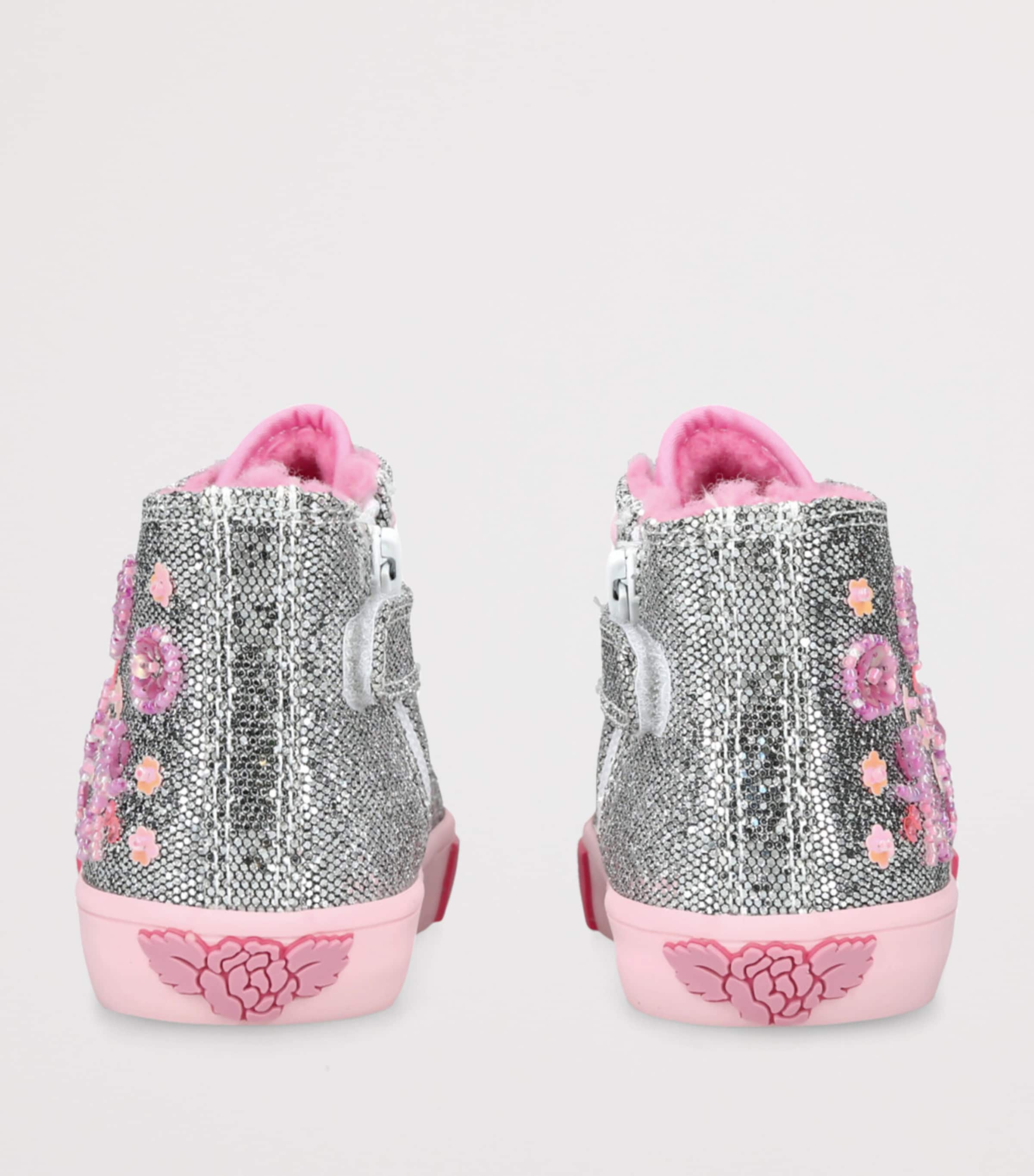 Embellished Dafne Sneakers SILVER COM Image 2