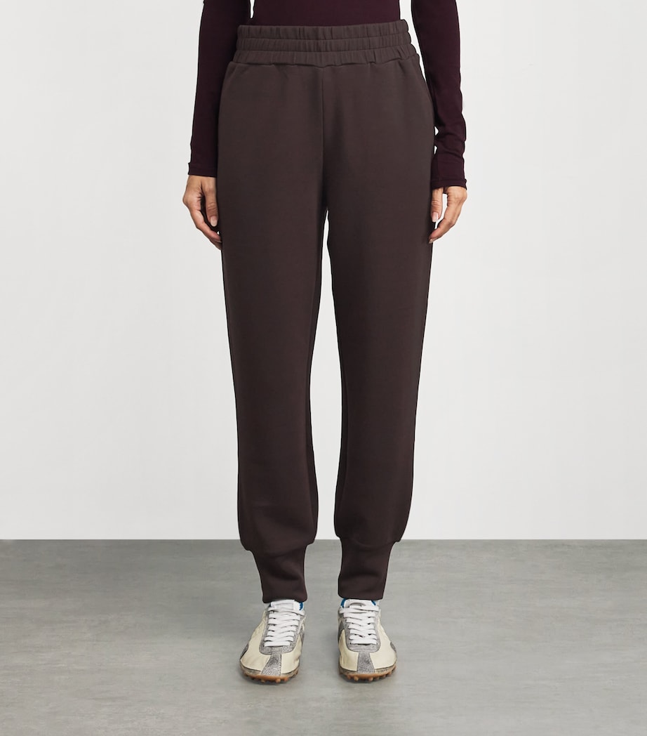 The Slim Cuff Sweatpants COFFEE BEAN Image 3