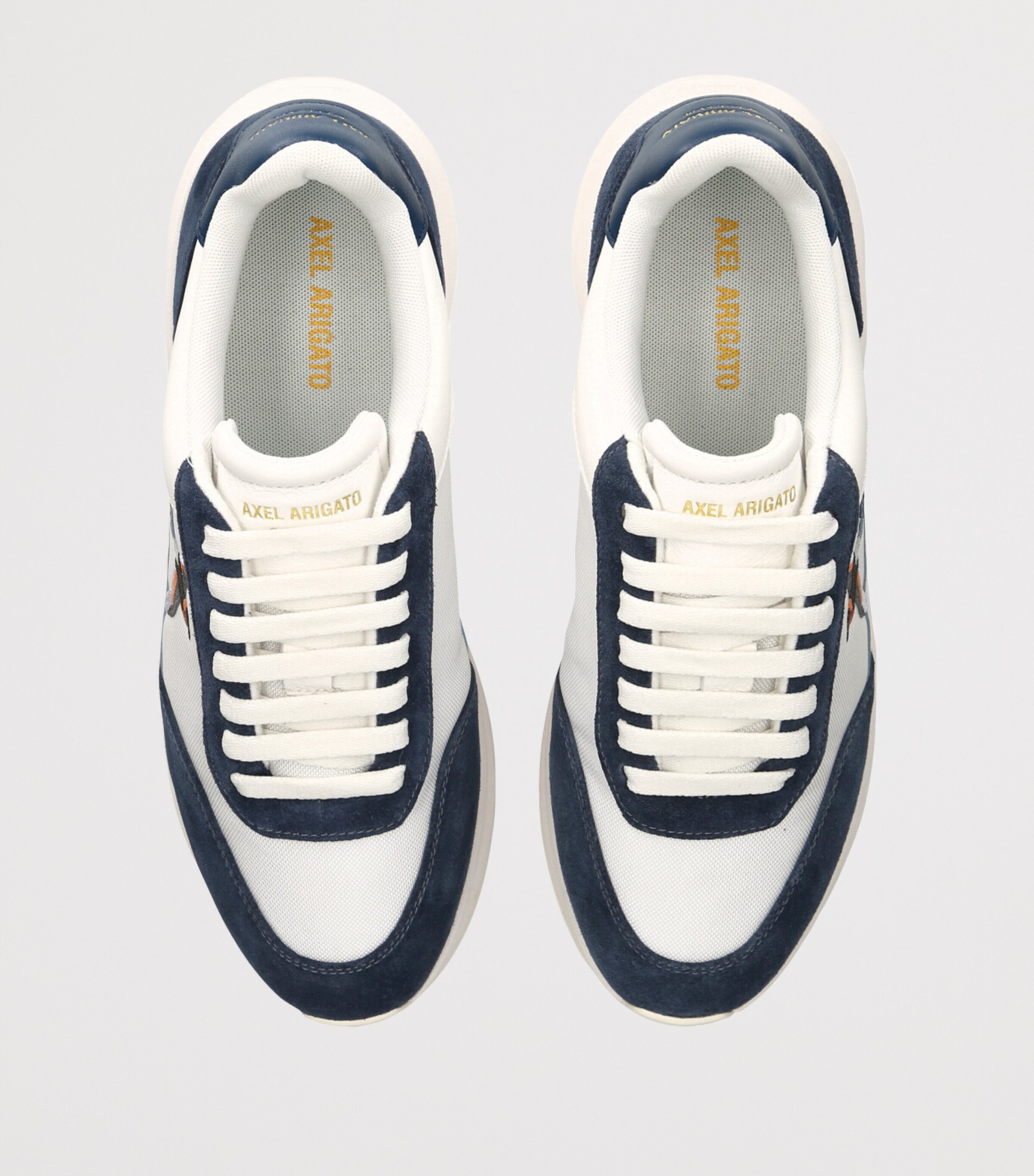 Axel Arigato White Suede Genesis Neo Bird Runner Sneakers Harrods UK