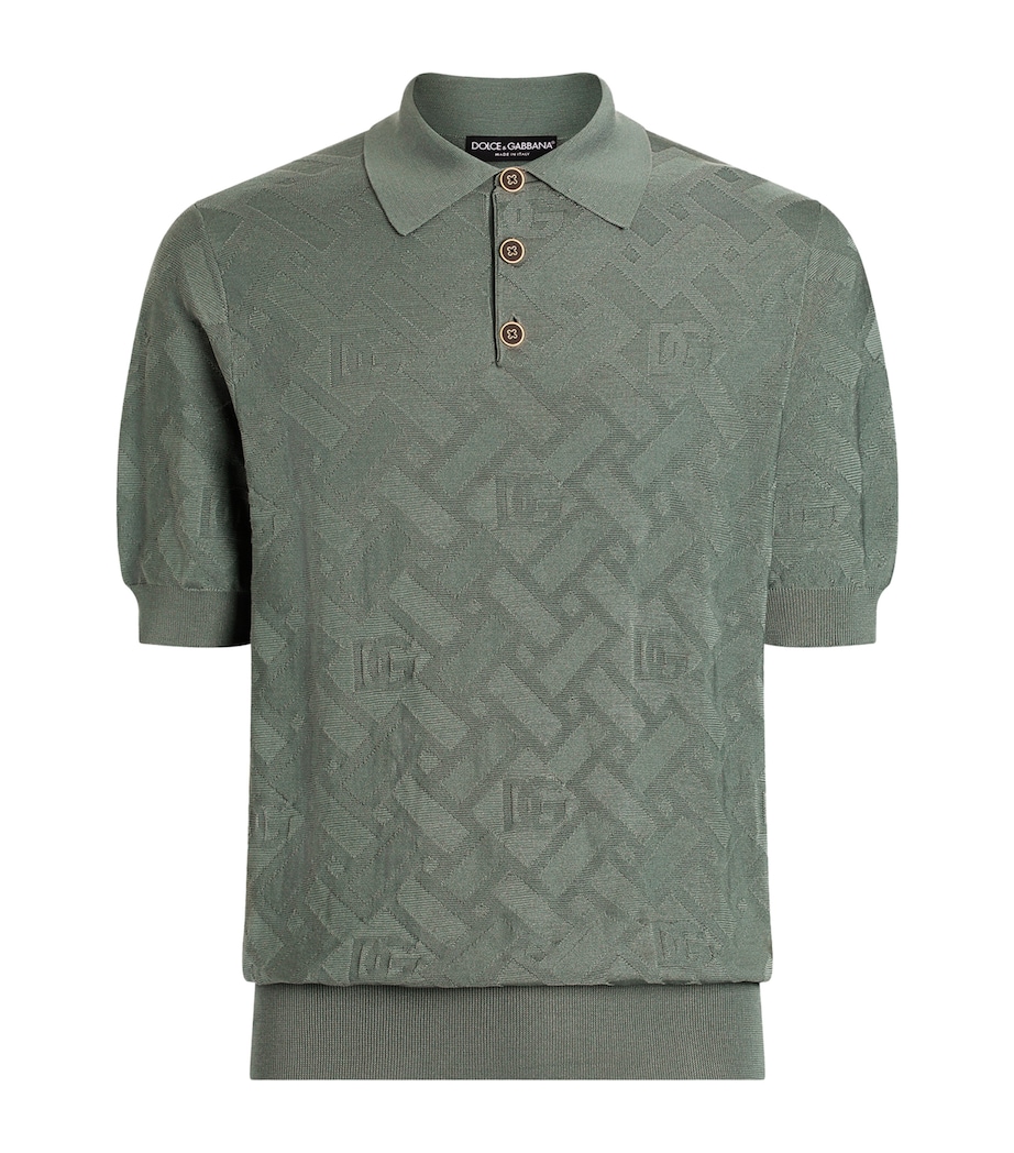 Silk Polo Shirt N4085-QUARTZ GR Image 1
