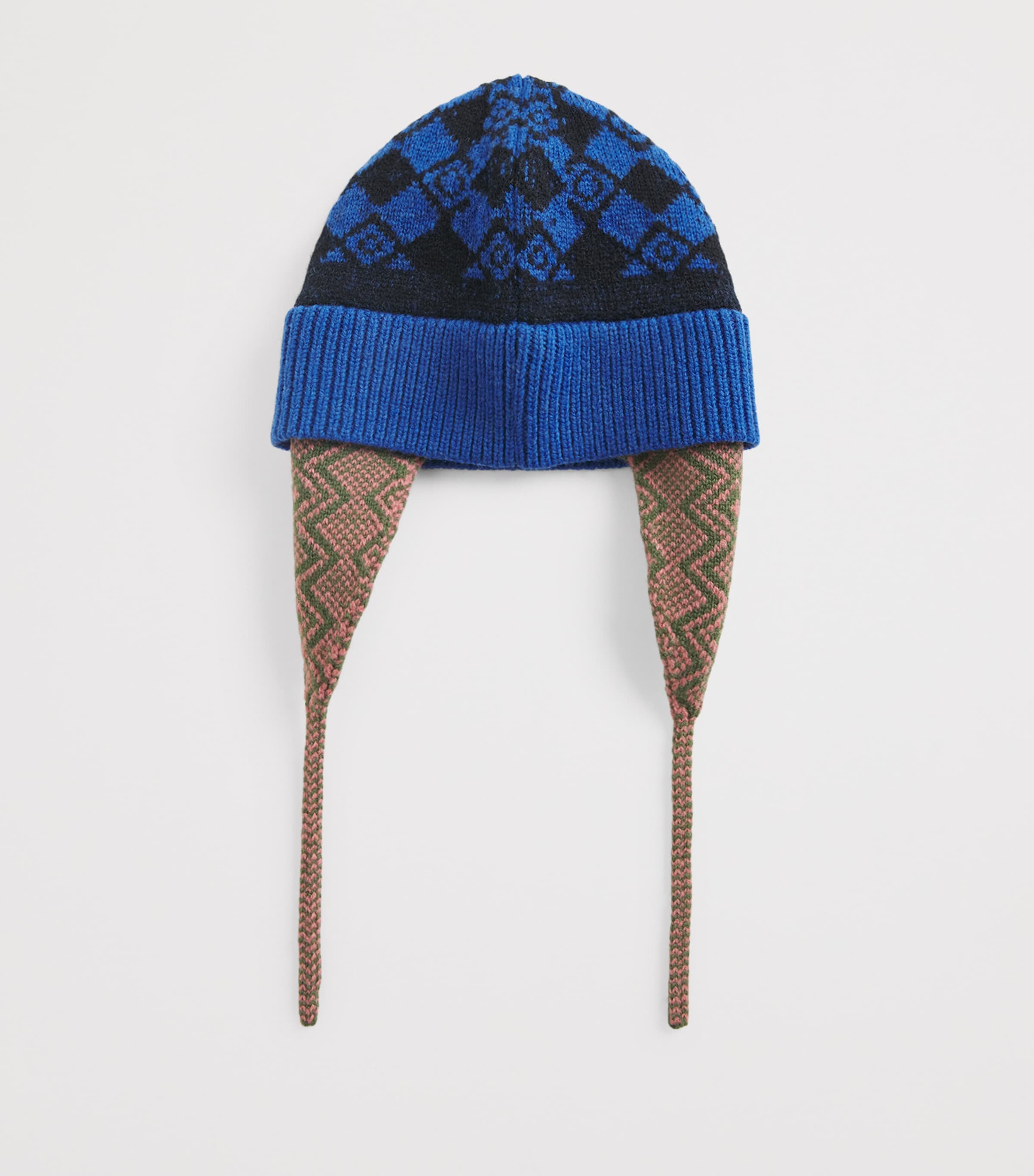 DRIES VAN NOTEN Wool Jacquard Hat King Image 3