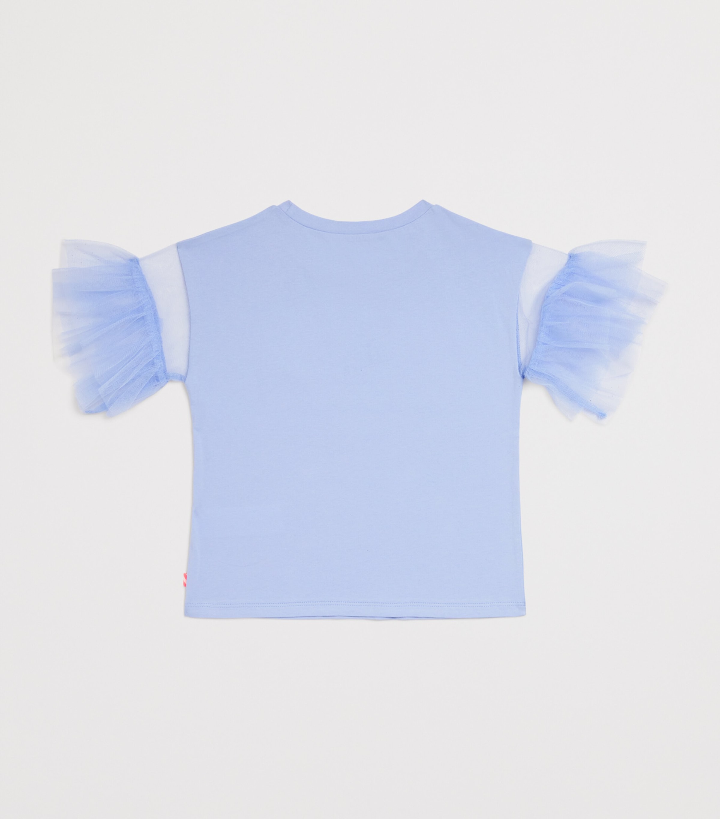 Cotton Embellished T-Shirt (2-12 Years) 81SANGEL BLUE Image 2