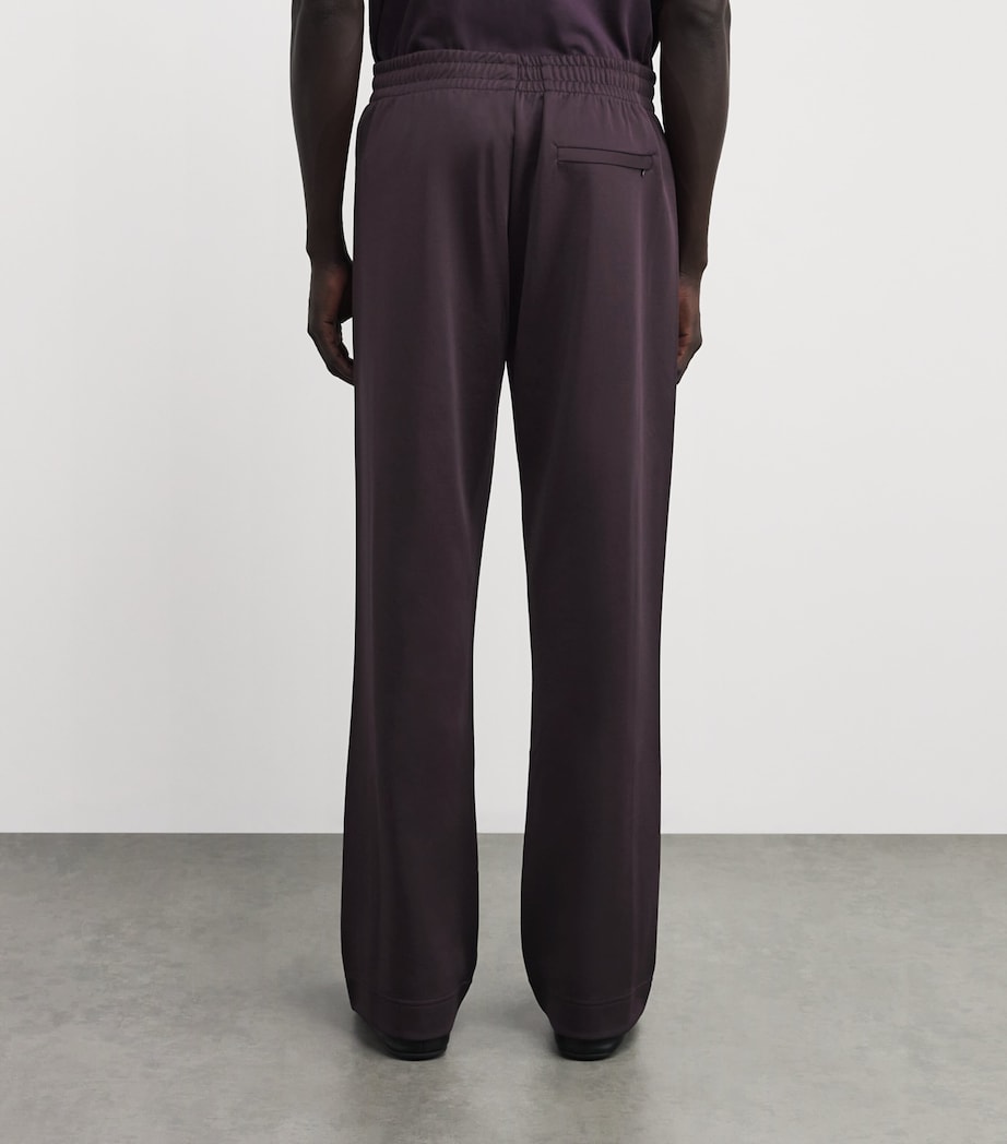 Logo Track Pants AUBERGINE Image 4