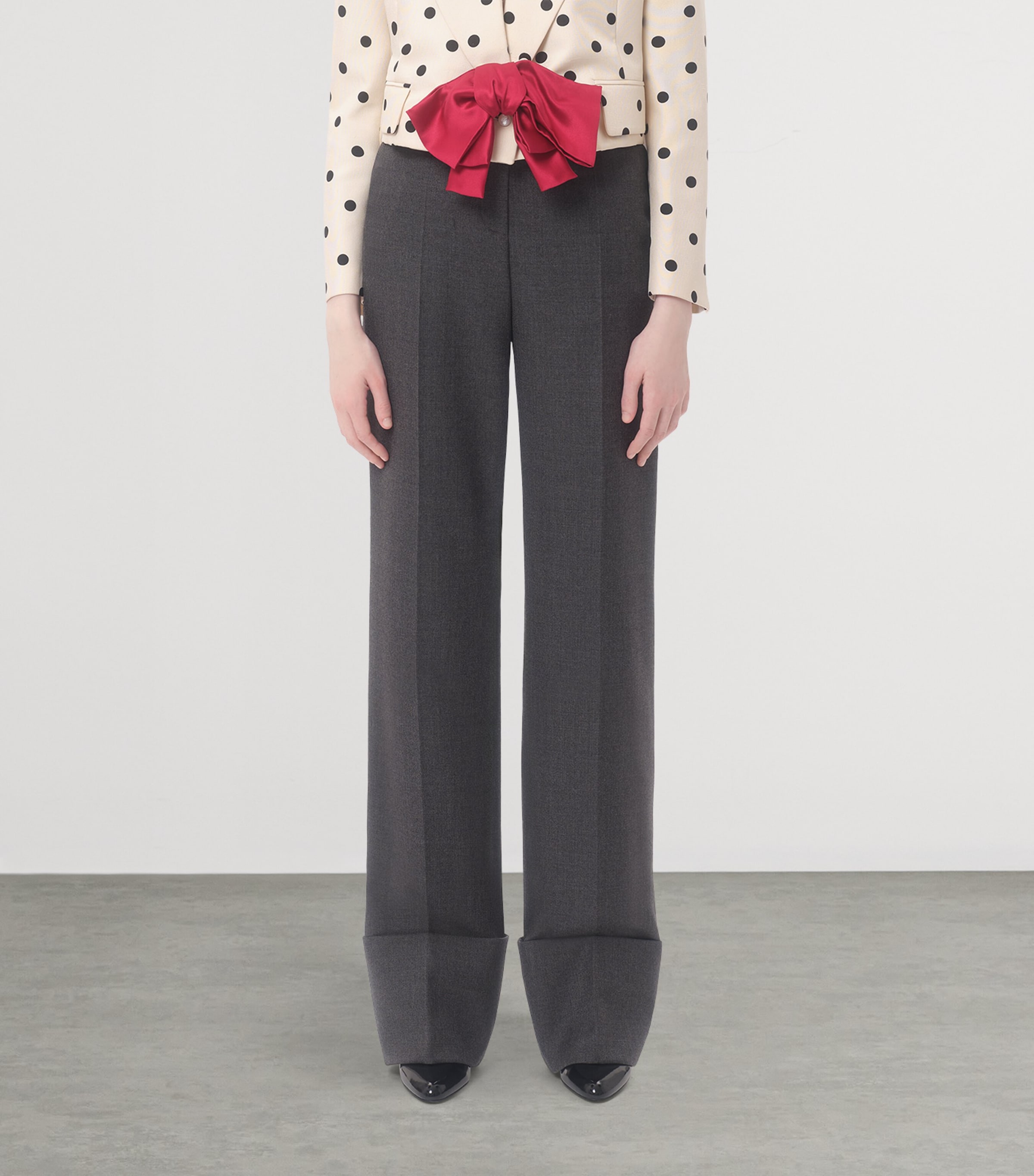 Wool Tailored Trousers 153 Image 2
