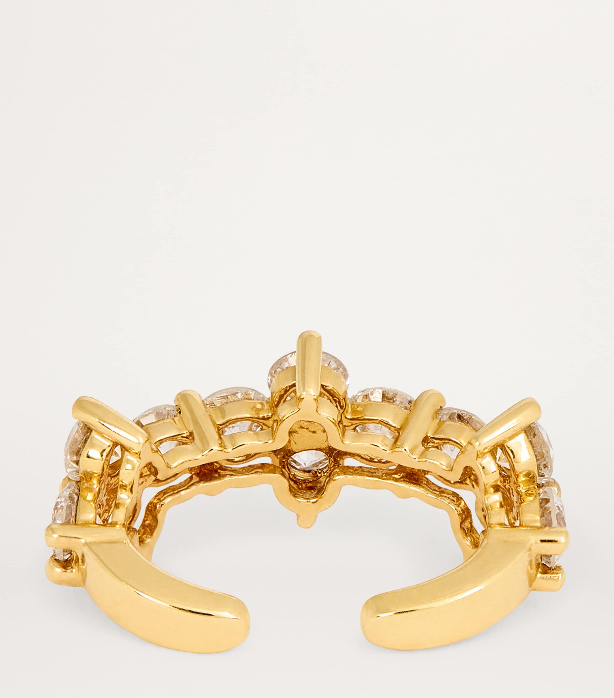 Anita Ko Yellow Gold and Diamond Vivi Ear Cuff Yellow Gold Image 3