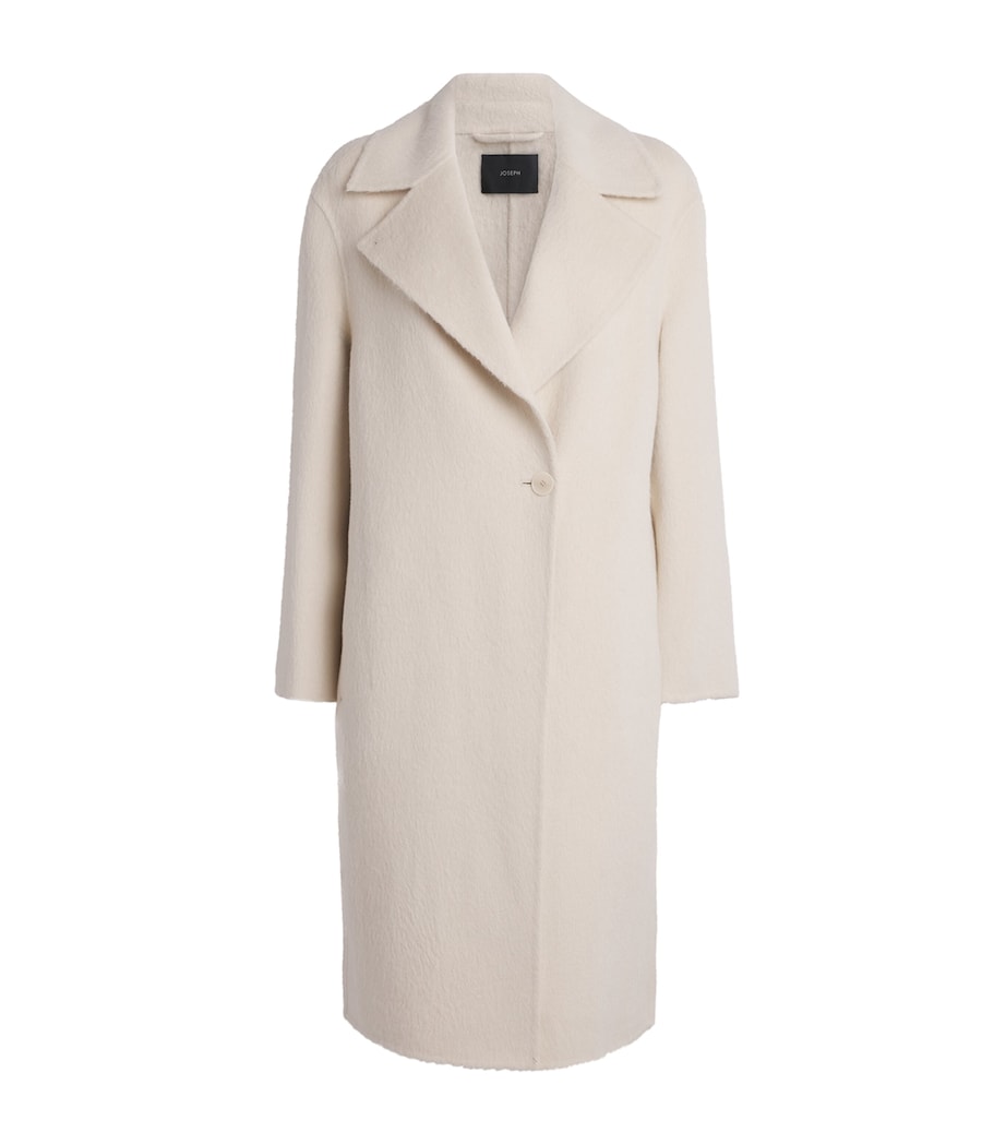 Alpaca-Wool-Silk Yves Coat AFFOGATO Image 1