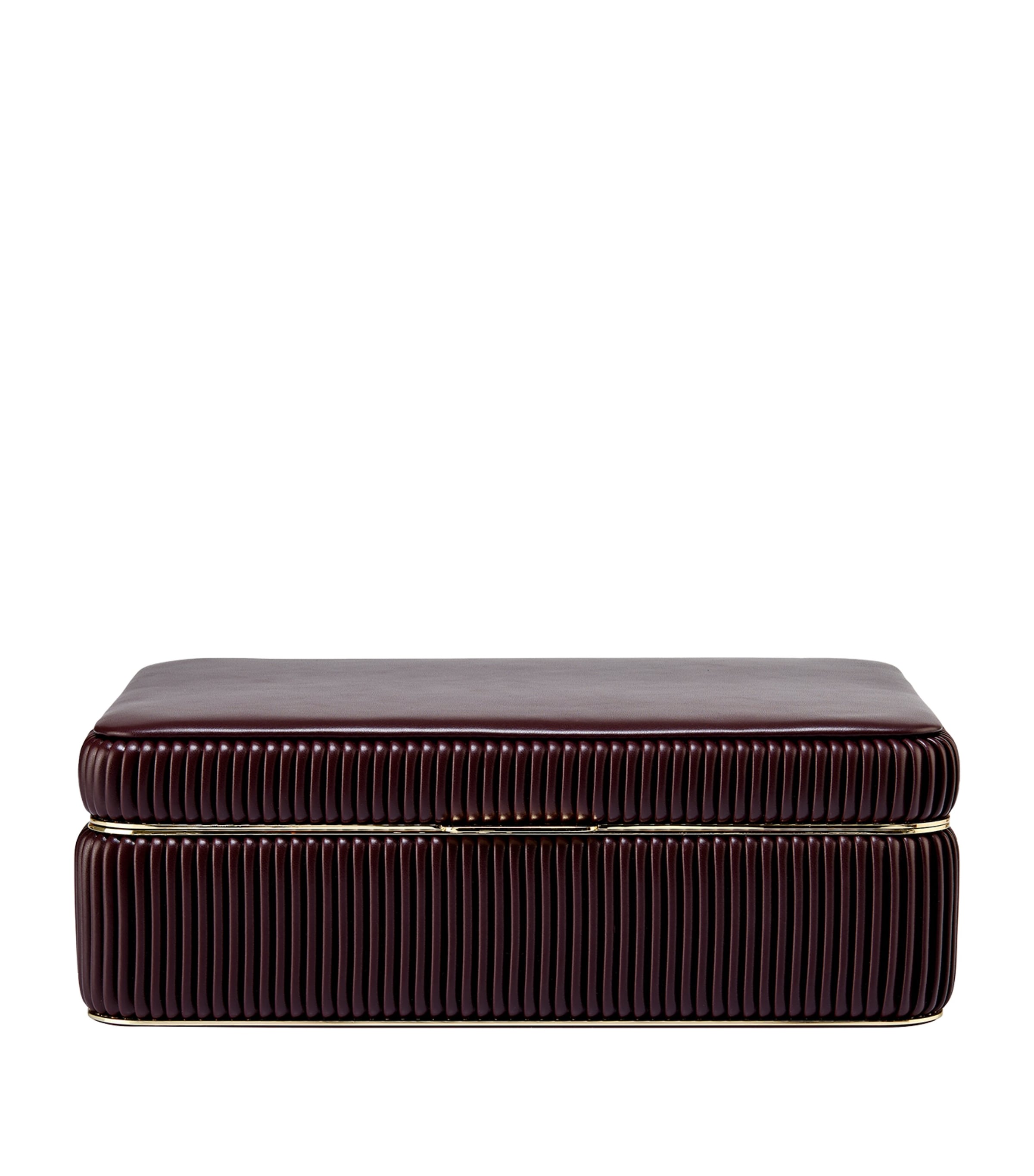 Medium Bella Jewellery Box BORDEAUX Image 1