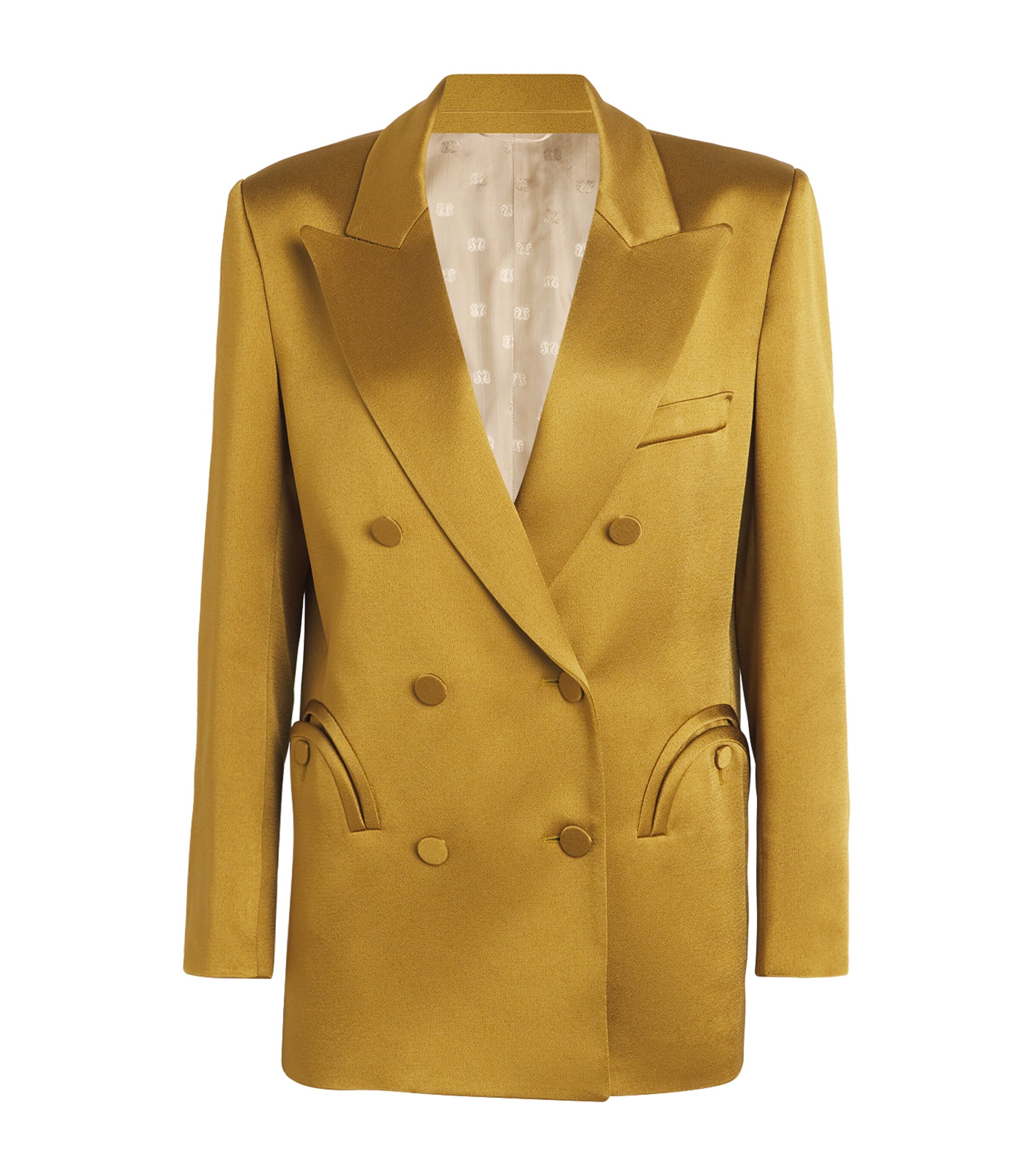 Satin Everynight Oversized Blazer PICKLE V002 Image 1