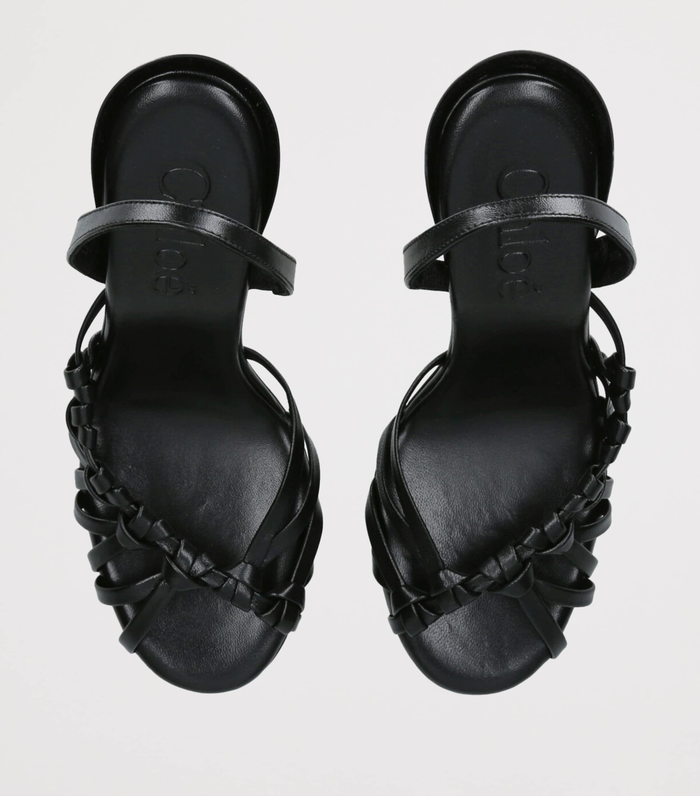 Chloé Leather Estra Slingback Pumps 100 Black Image 4