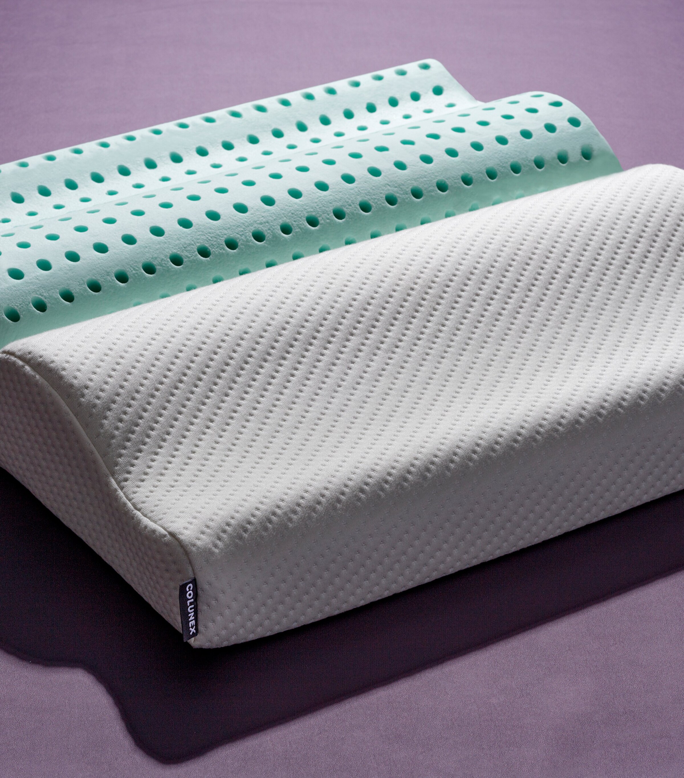 Memory Foam Ortho-Shape Pillow WHITE Image 5