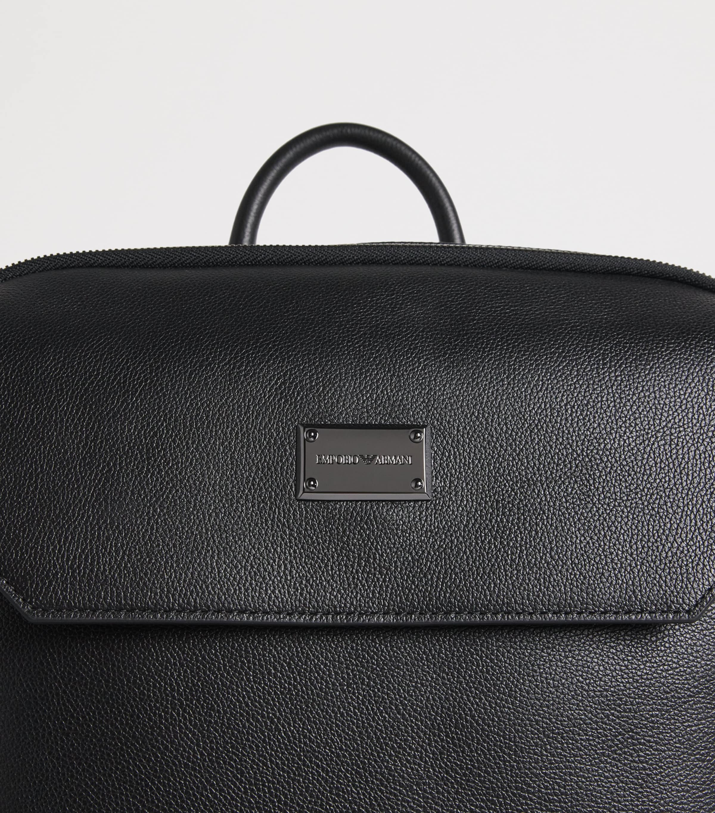 Emporio Armani Leather Backpack Image 6