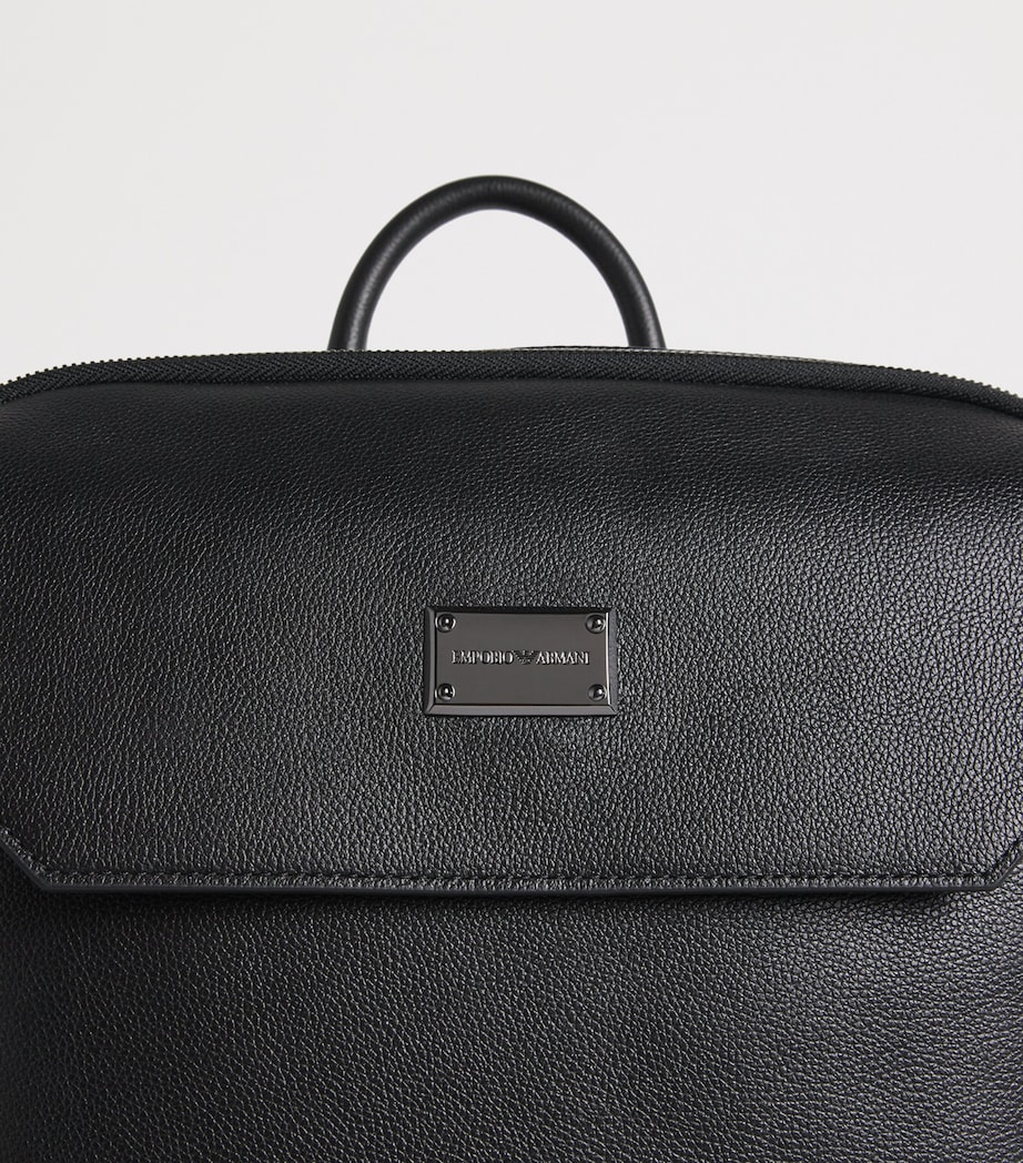 Emporio Armani Leather Backpack Image 6